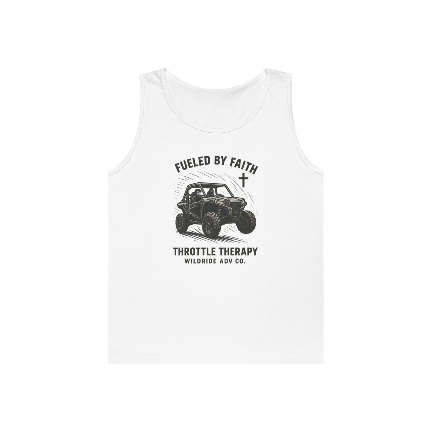 Tank Top - Fueled by Faith, Off-Roading Enthusiasts