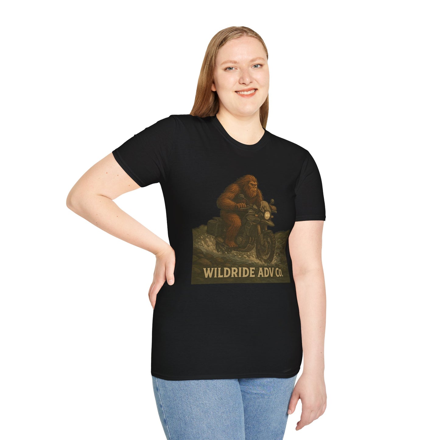Bigfoot Adventure T-Shirt, Motorcycle