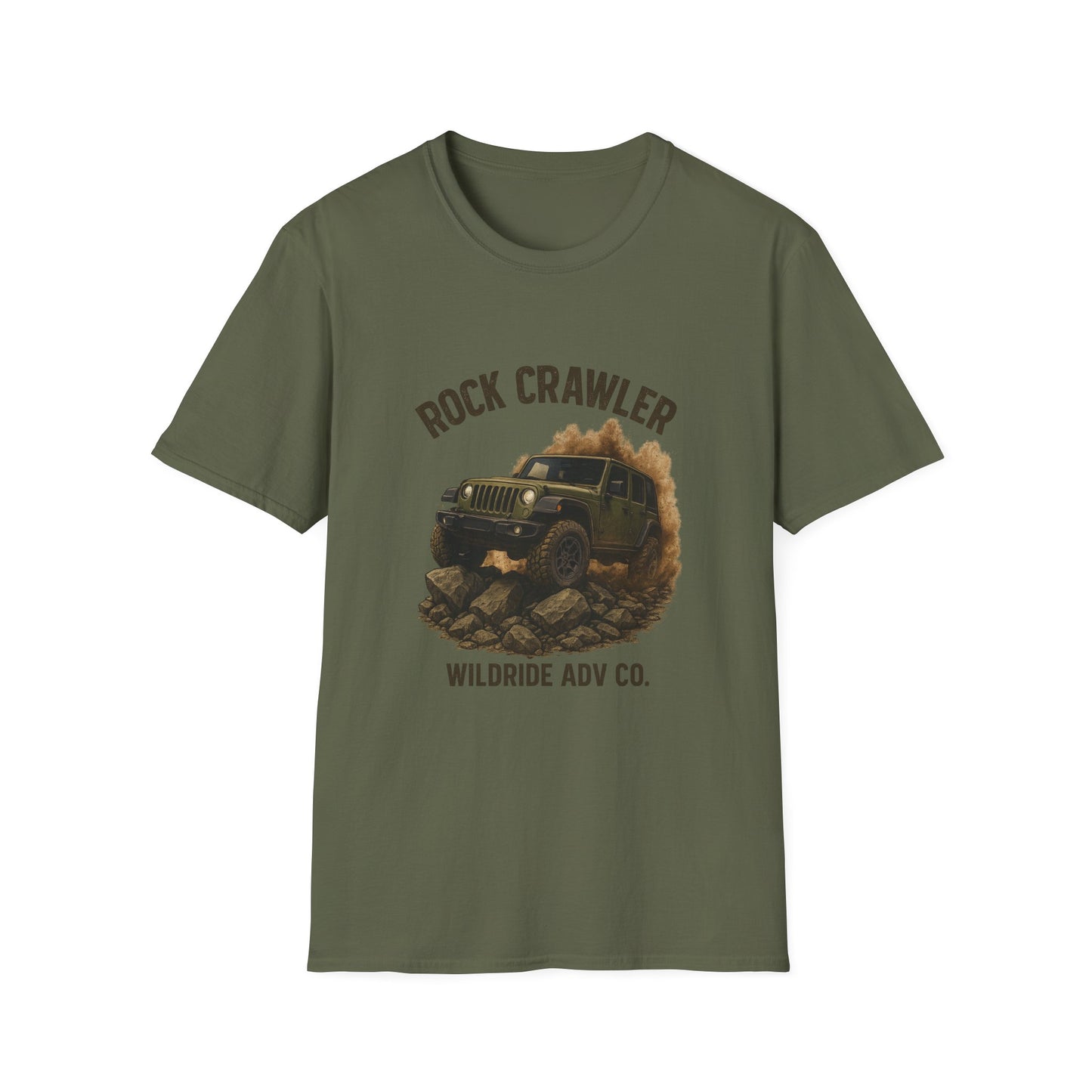 T-Shirt - Rock Crawler Jeep Design - WildRide ADV Co