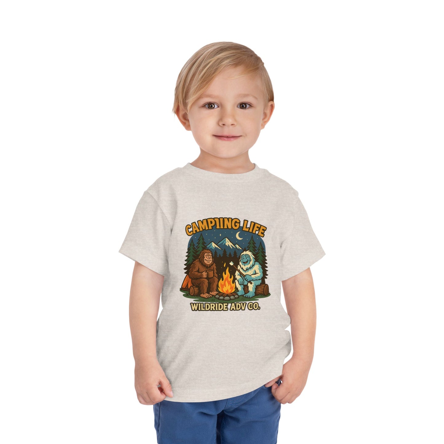 Camping Life Toddler Short Sleeve Tee