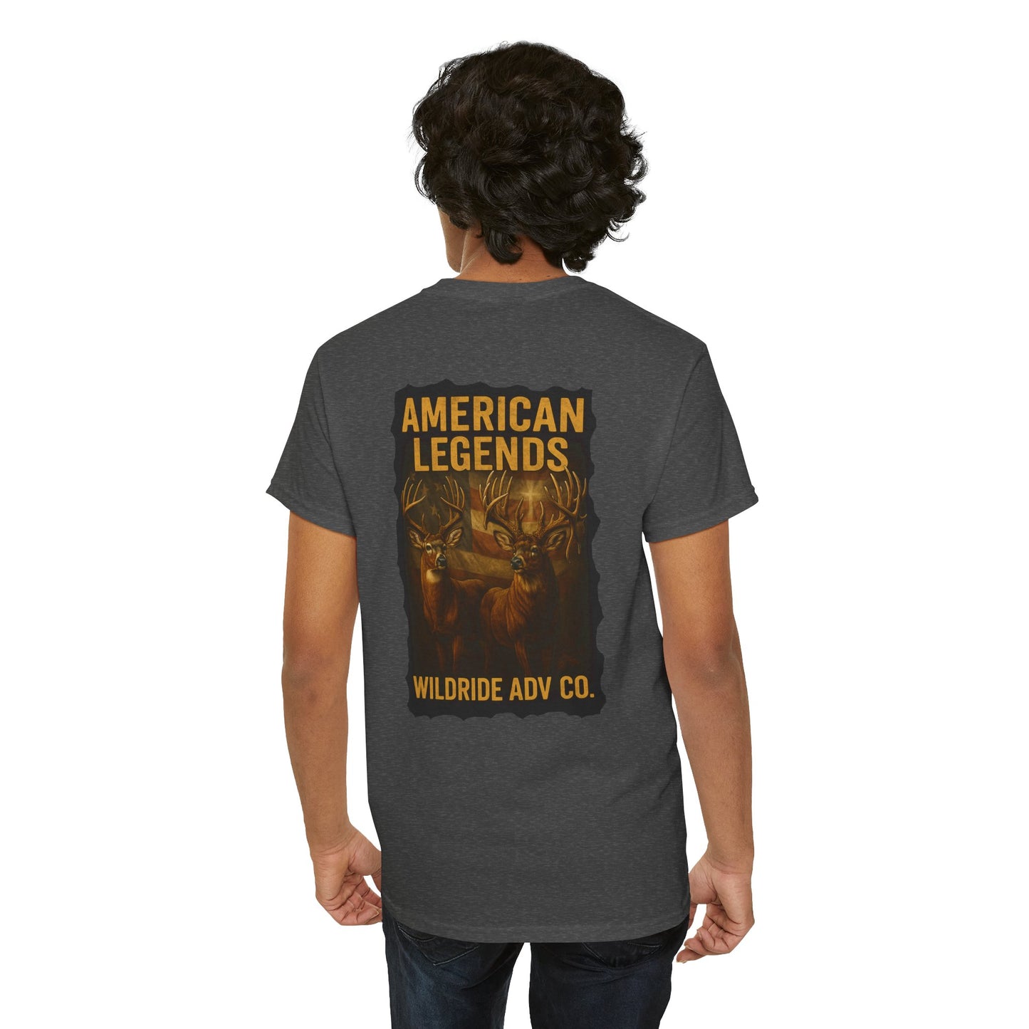 American Legends (Deer), Vintage Graphic Tee