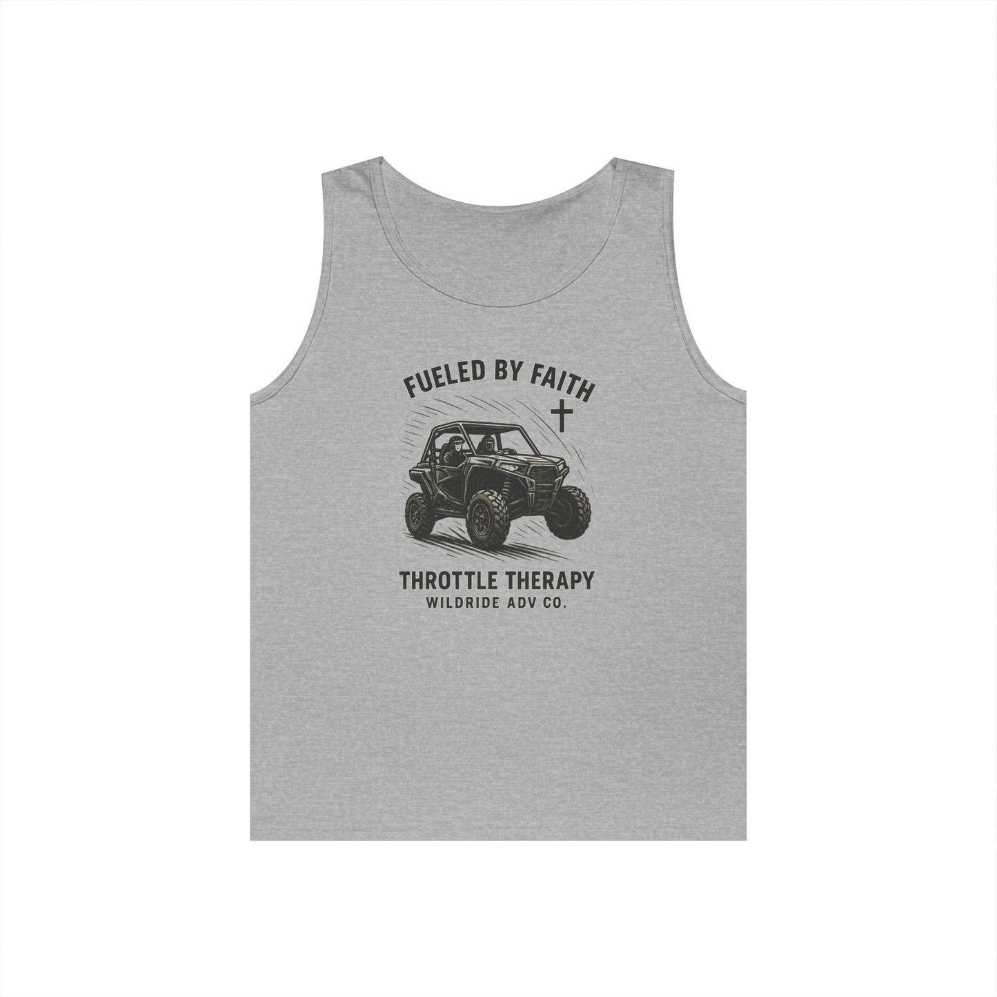 Tank Top - Fueled by Faith, Off-Roading Enthusiasts