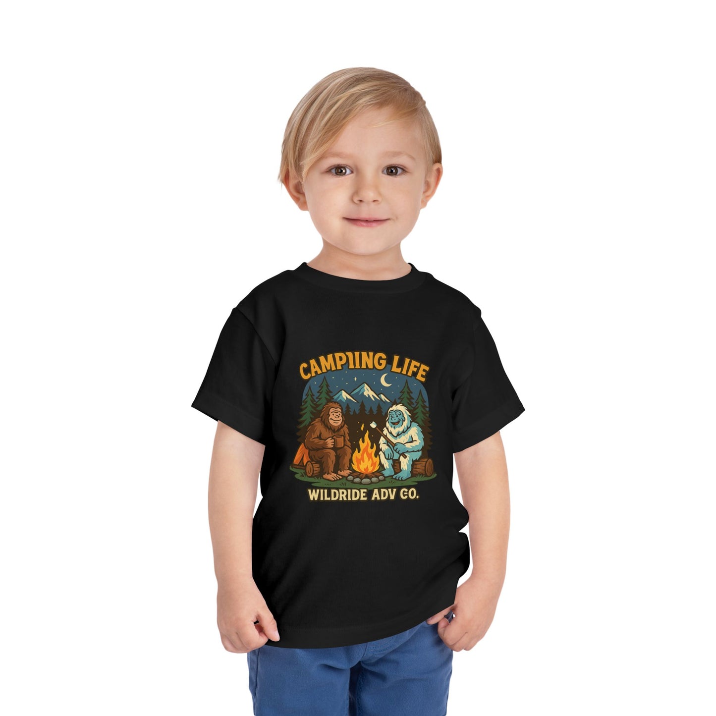 Camping Life Toddler Short Sleeve Tee