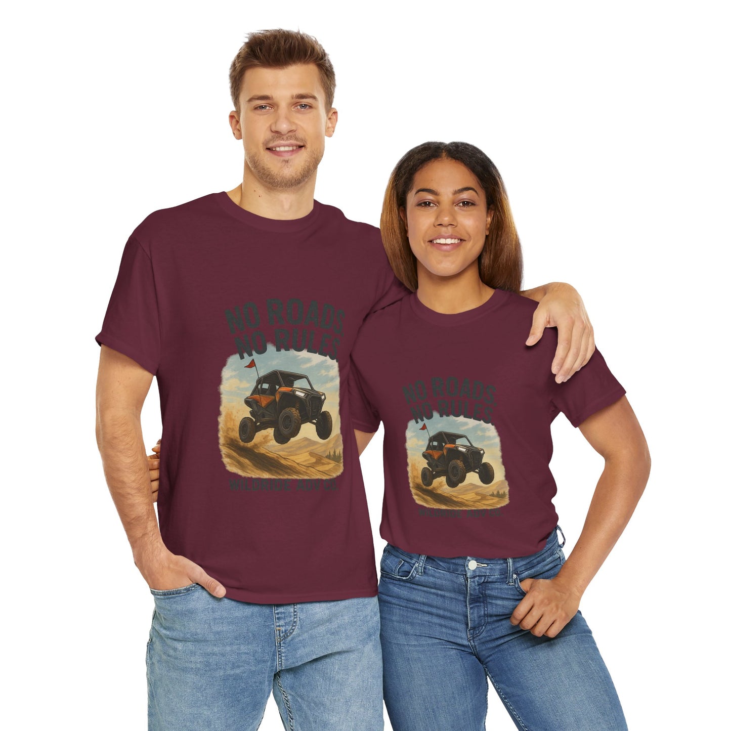 UTV Graphic Tee, No Roads No Rules