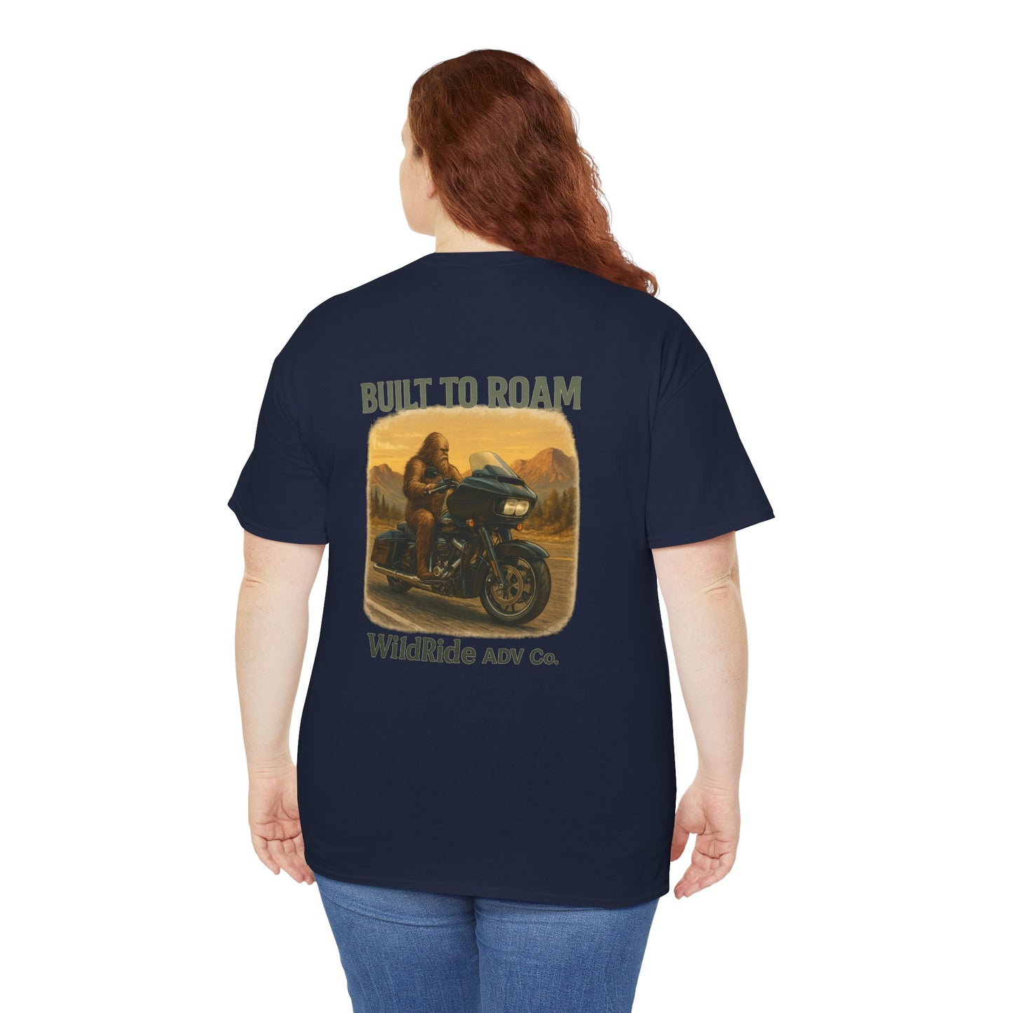 Built to Roam Tee, Motorcycle Graphic Tee