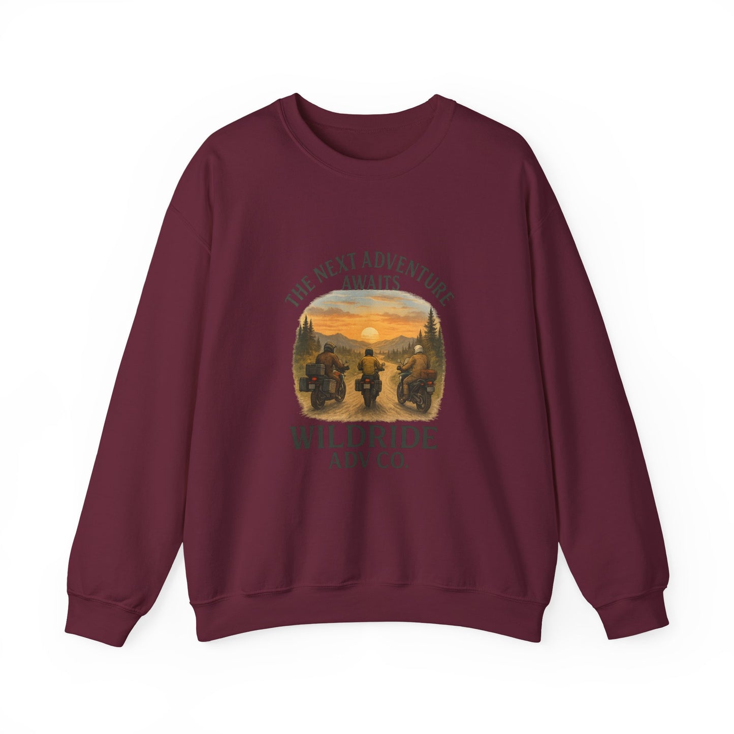 The Next Adventure Awaits Crewneck Sweatshirt