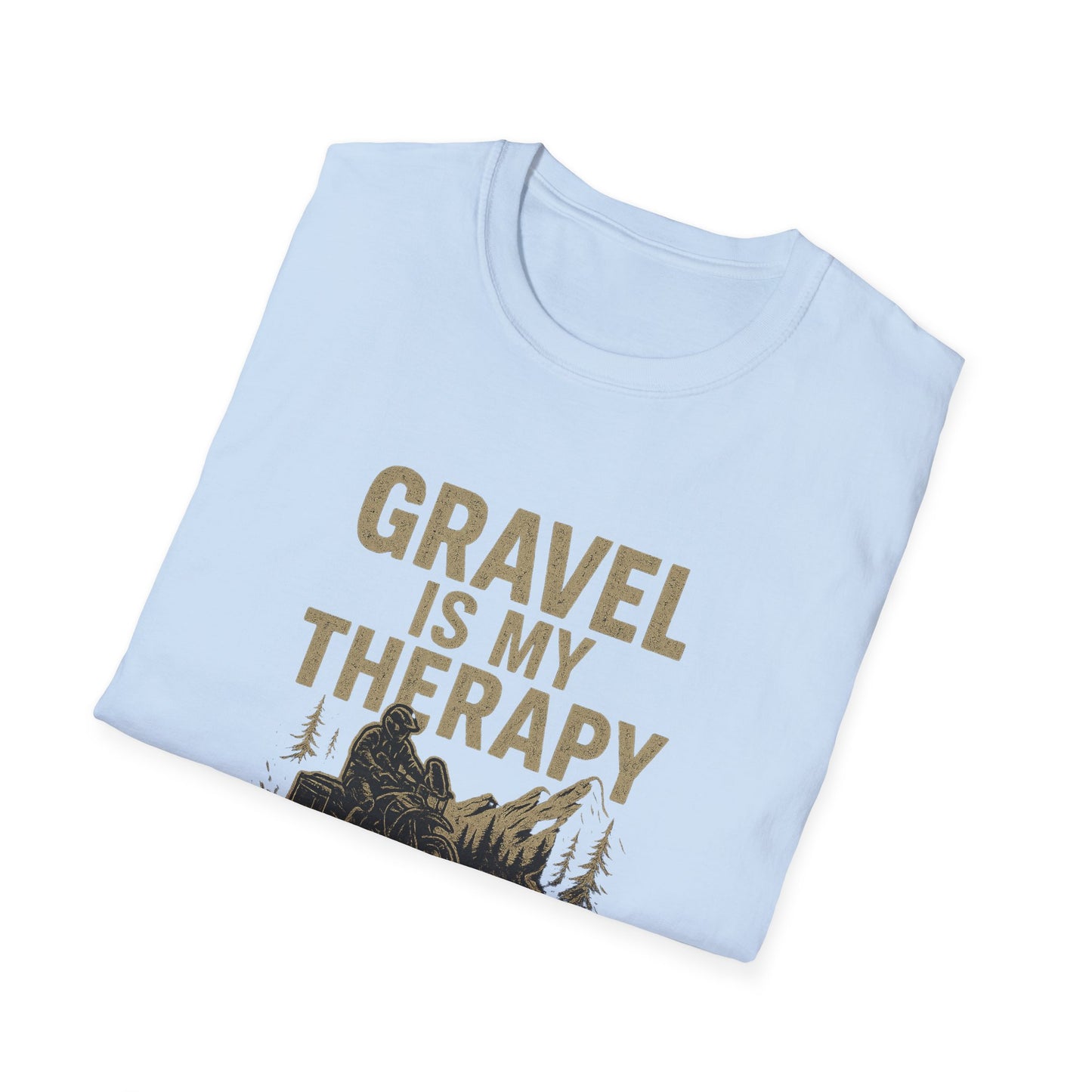 Gravel Is My Therapy Softstyle T-Shirt.