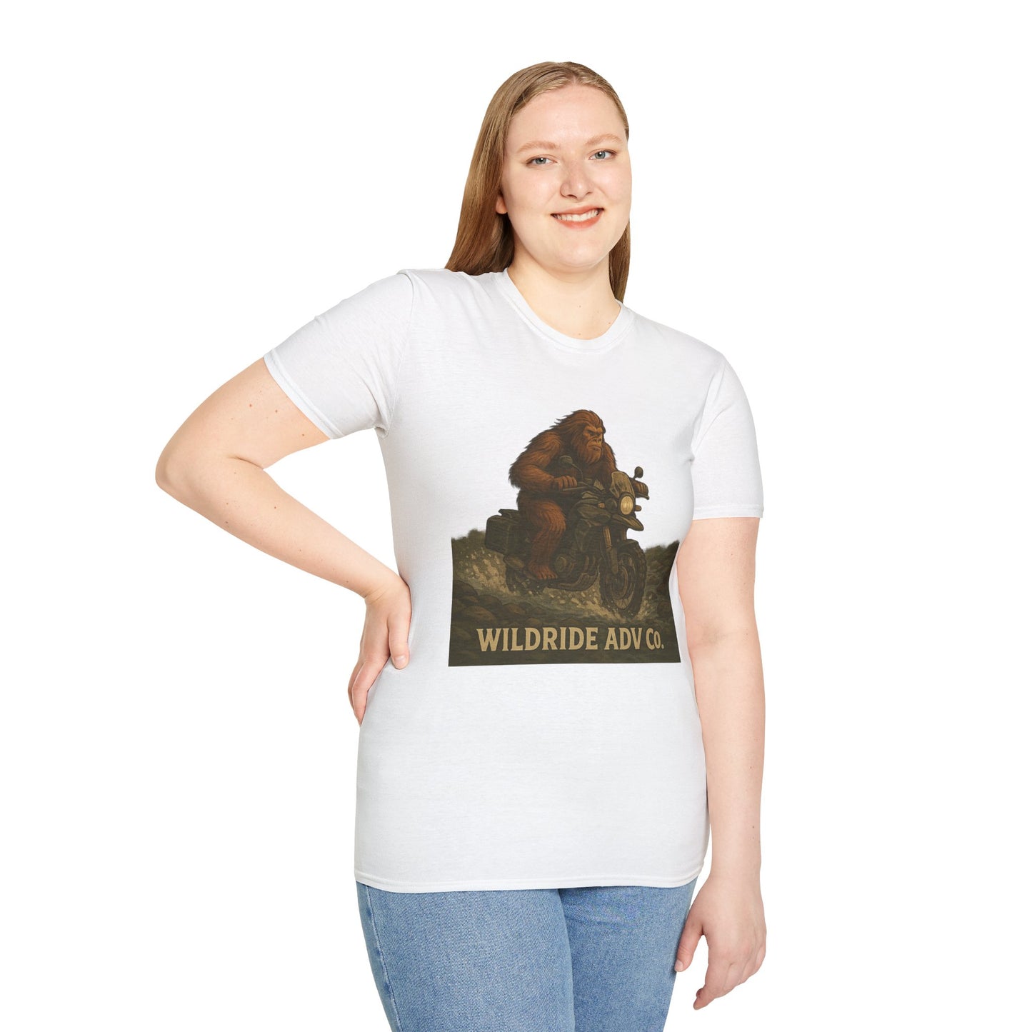 Bigfoot Adventure T-Shirt, Motorcycle