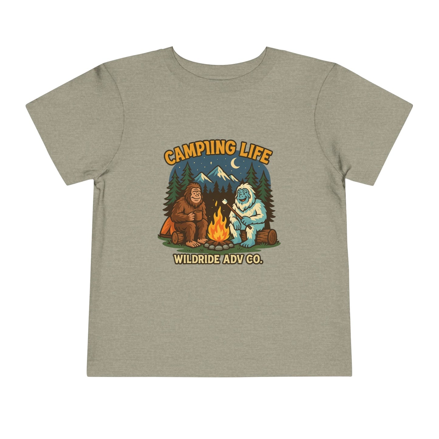 Camping Life Toddler Short Sleeve Tee