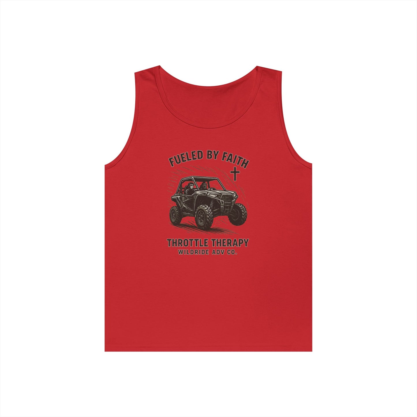 Tank Top - Fueled by Faith, Off-Roading Enthusiasts