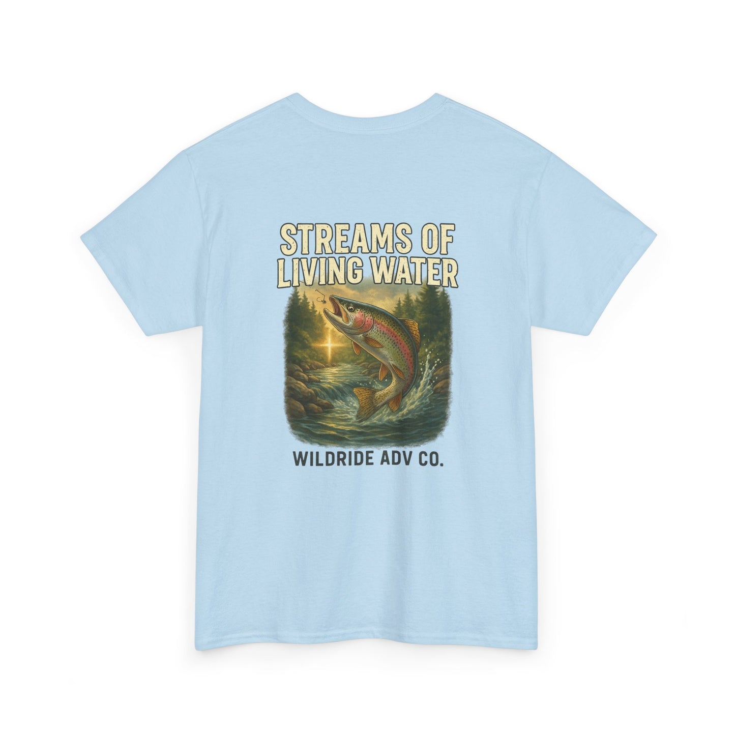 Vintage Outdoor Fishing Tee - Streams of Living Water