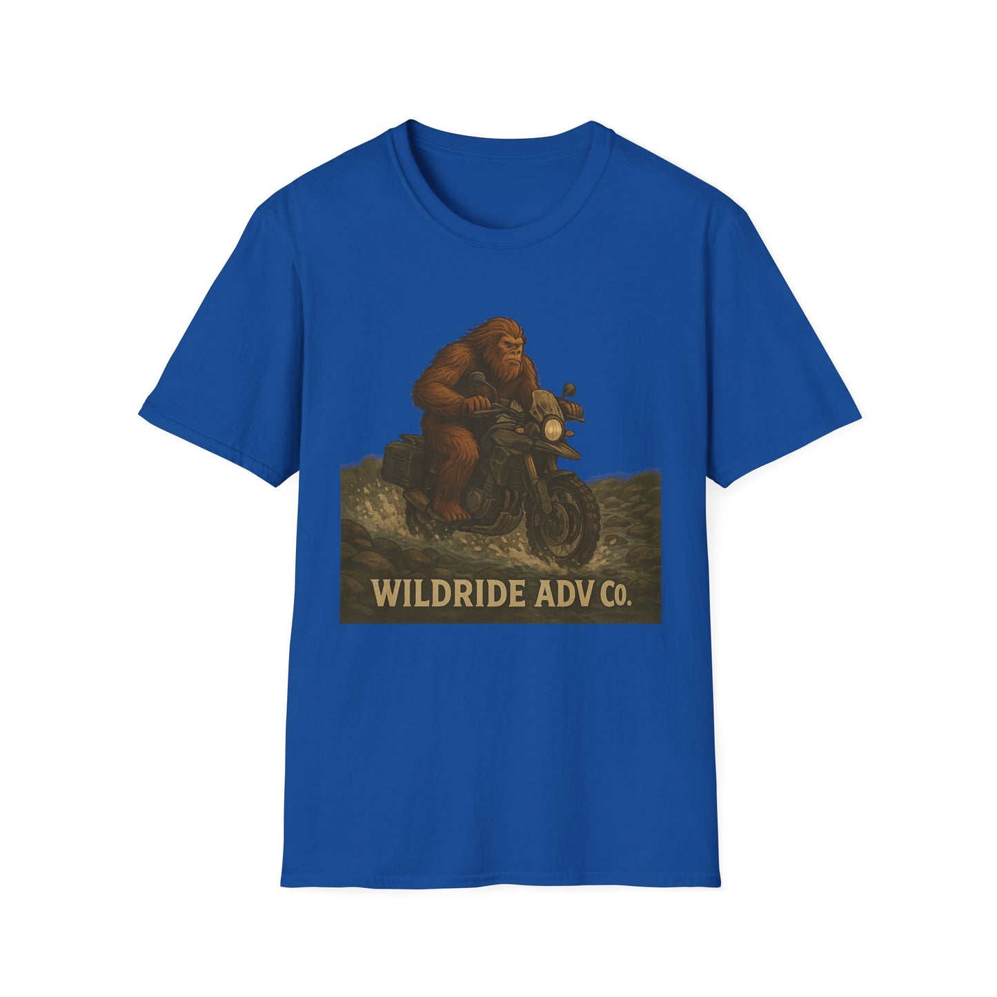 Bigfoot Adventure T-Shirt, Motorcycle