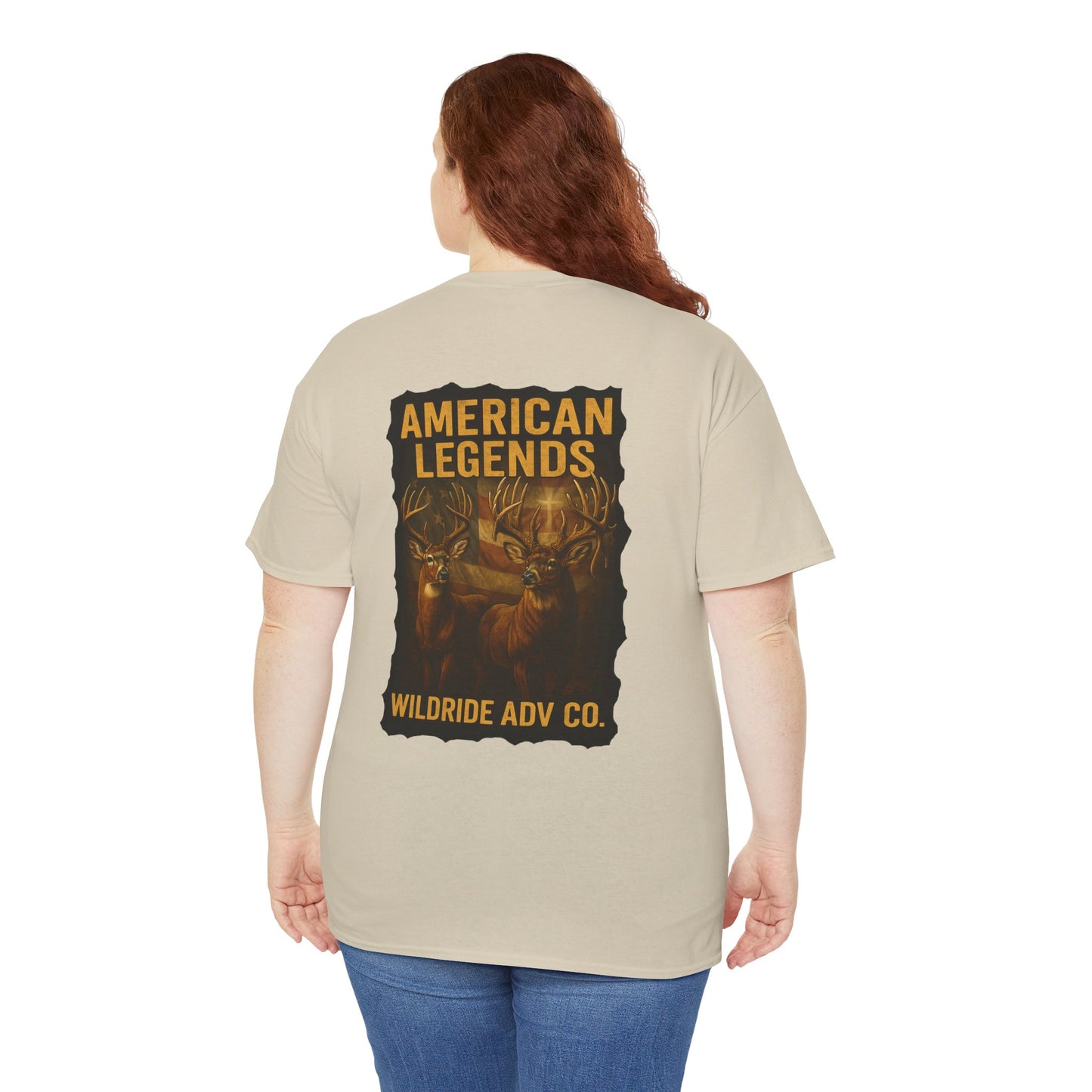 American Legends (Deer), Vintage Graphic Tee