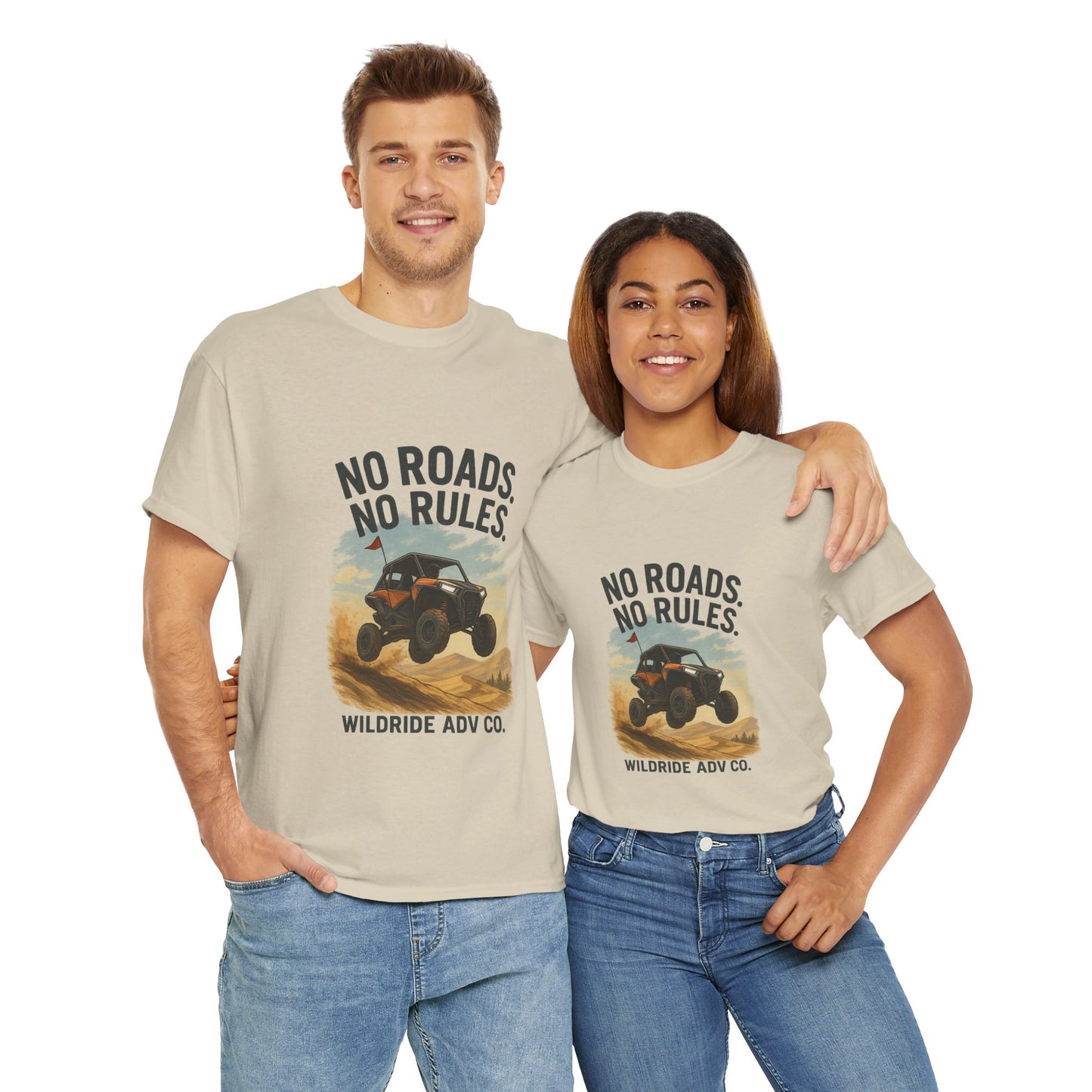 UTV Graphic Tee, No Roads No Rules