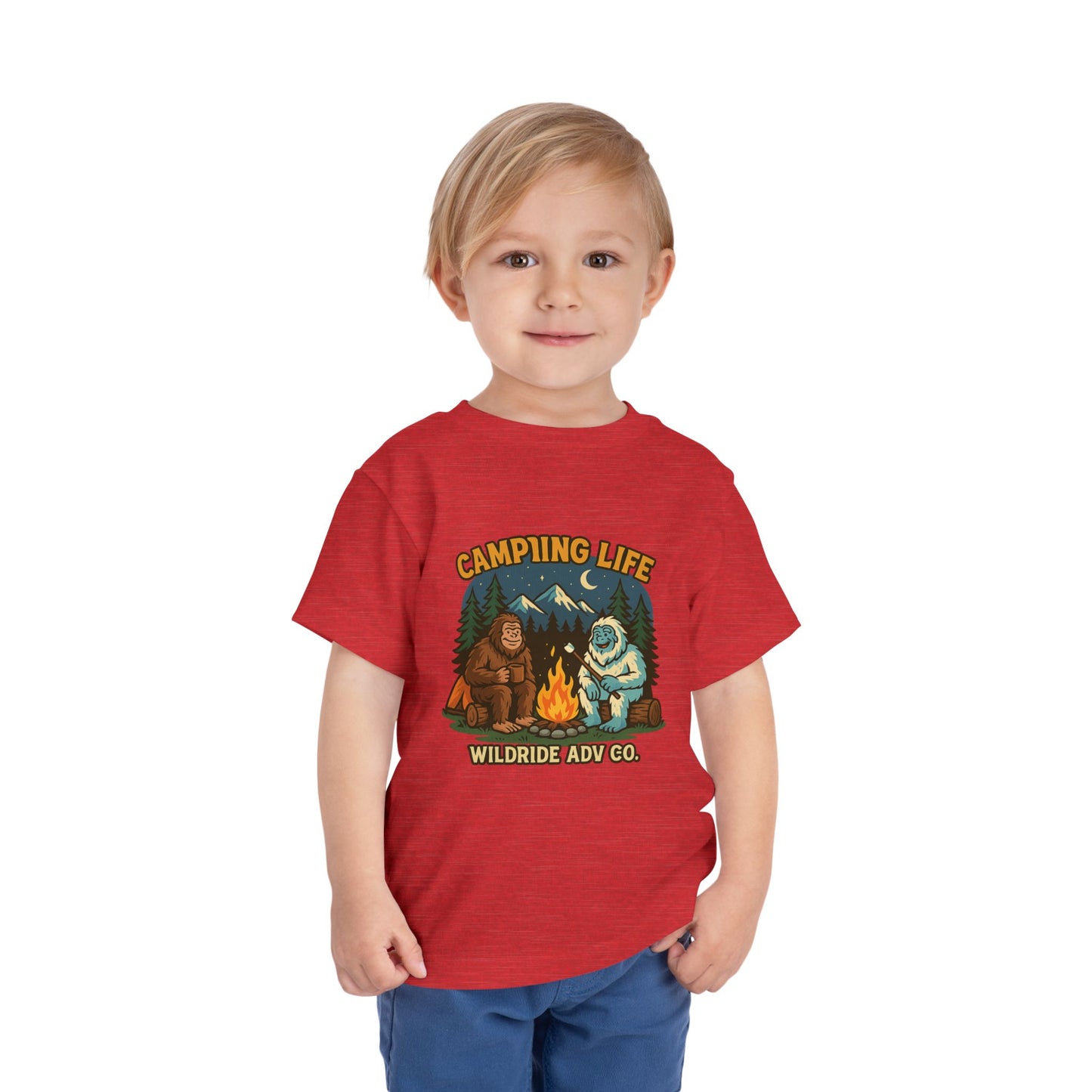 Camping Life Toddler Short Sleeve Tee