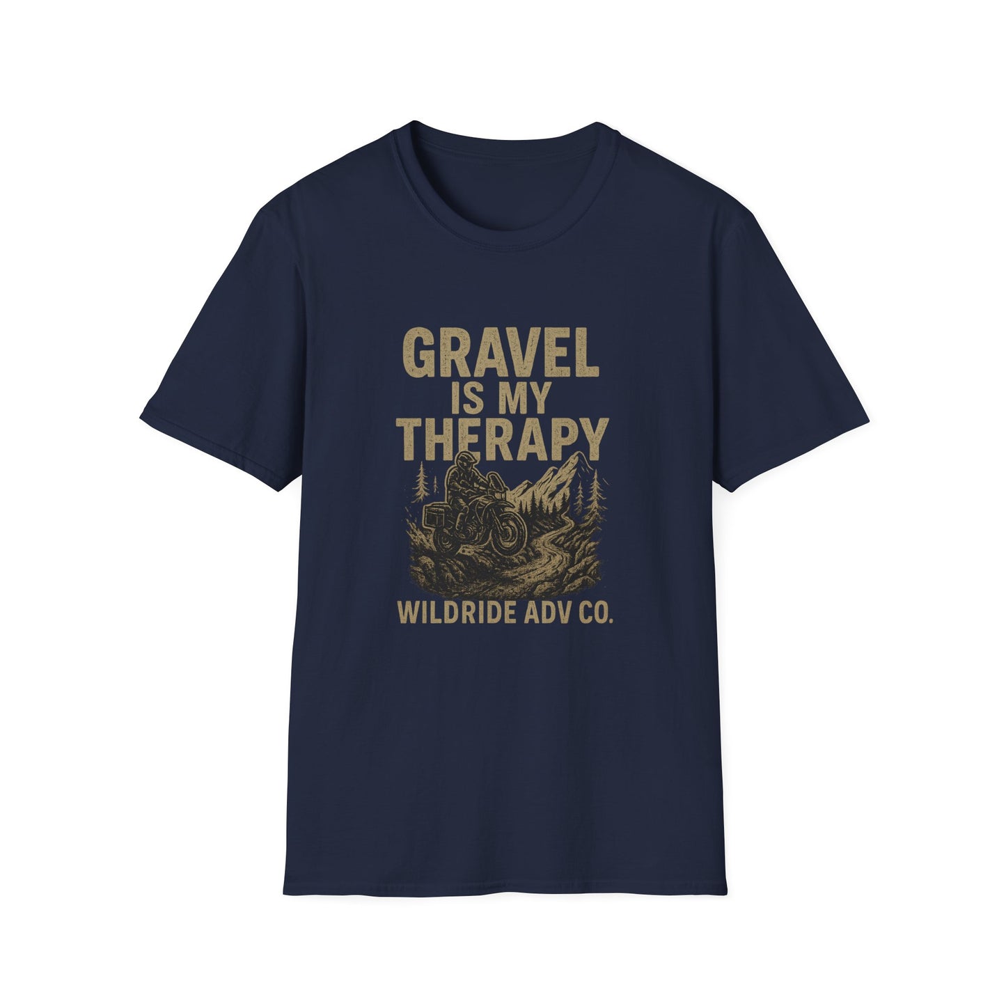Gravel Is My Therapy Softstyle T-Shirt.