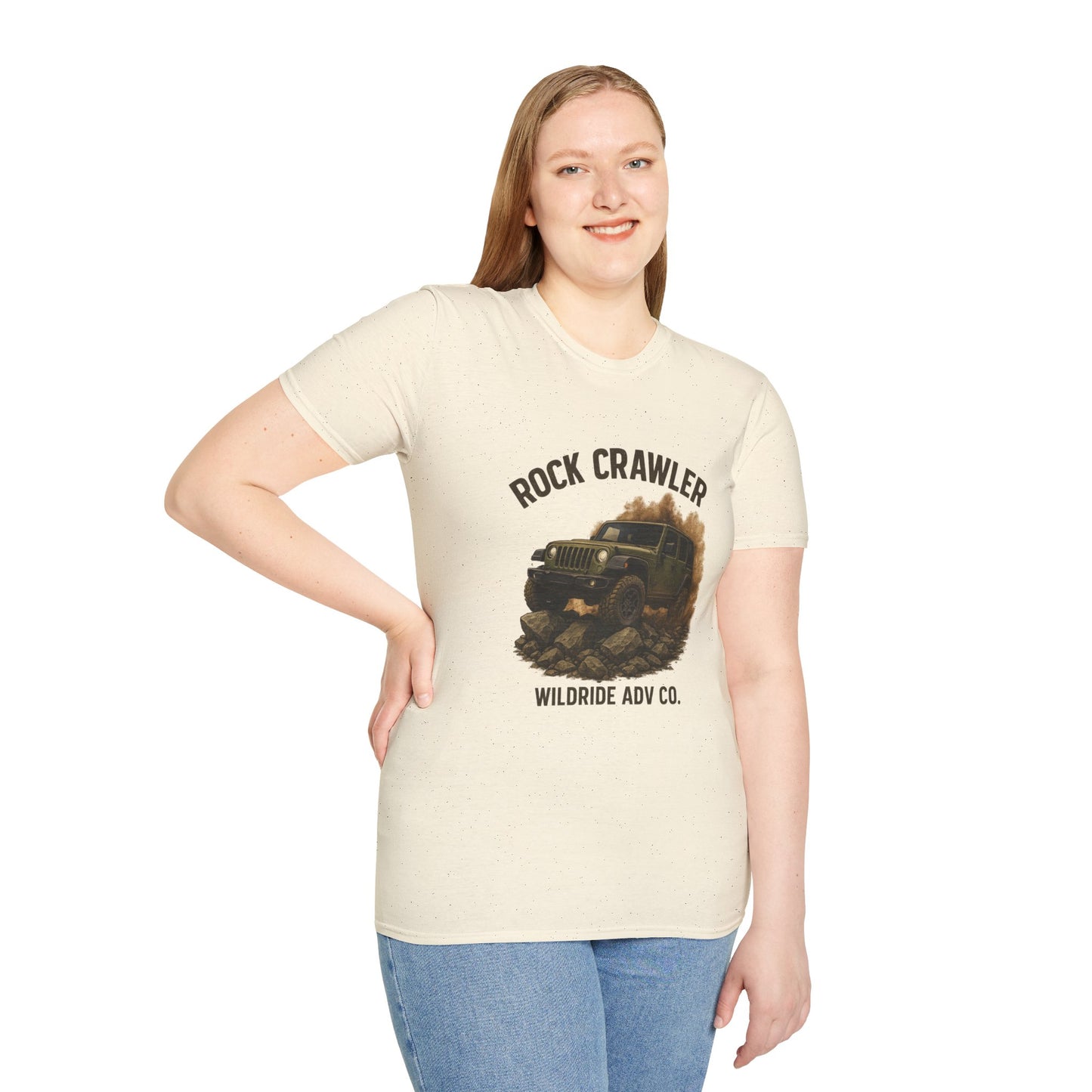 T-Shirt - Rock Crawler Jeep Design - WildRide ADV Co