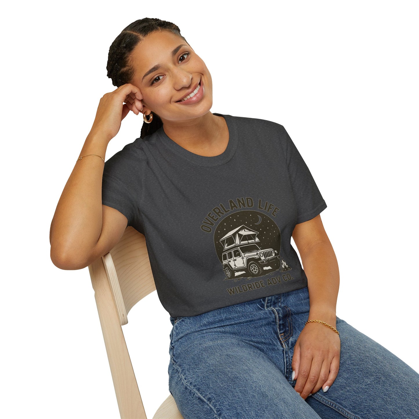 Adventure Tee - Overland Life T-Shirt for Nature Lovers and Road Trip Enthusiasts