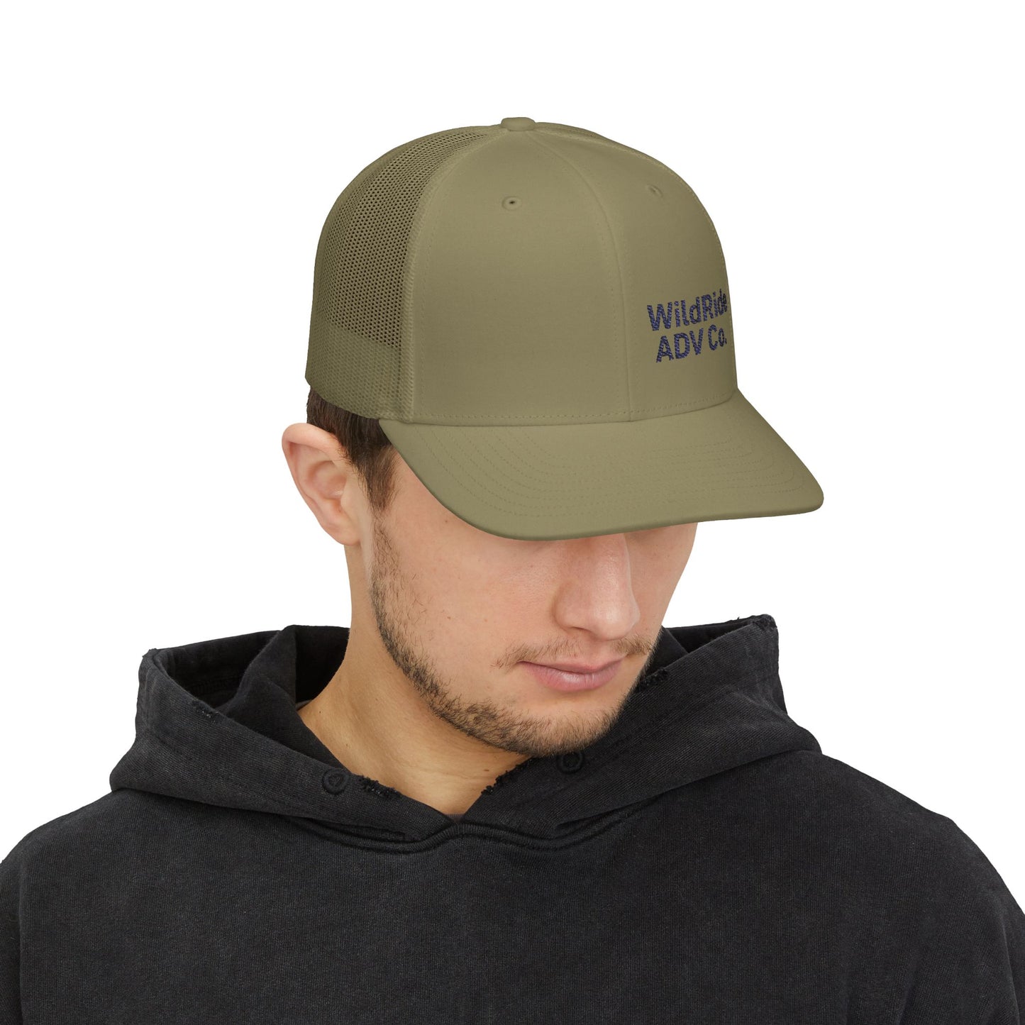 WildRide Embroidered Snapback Trucker Cap, Outdoor Cap, Adventure Hat, Casual Wear, Unique Gift, Summer Accessory