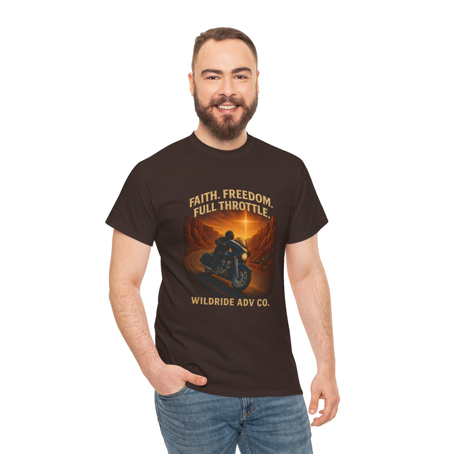 Freedom Rider Tee - Faith & Freedom Design