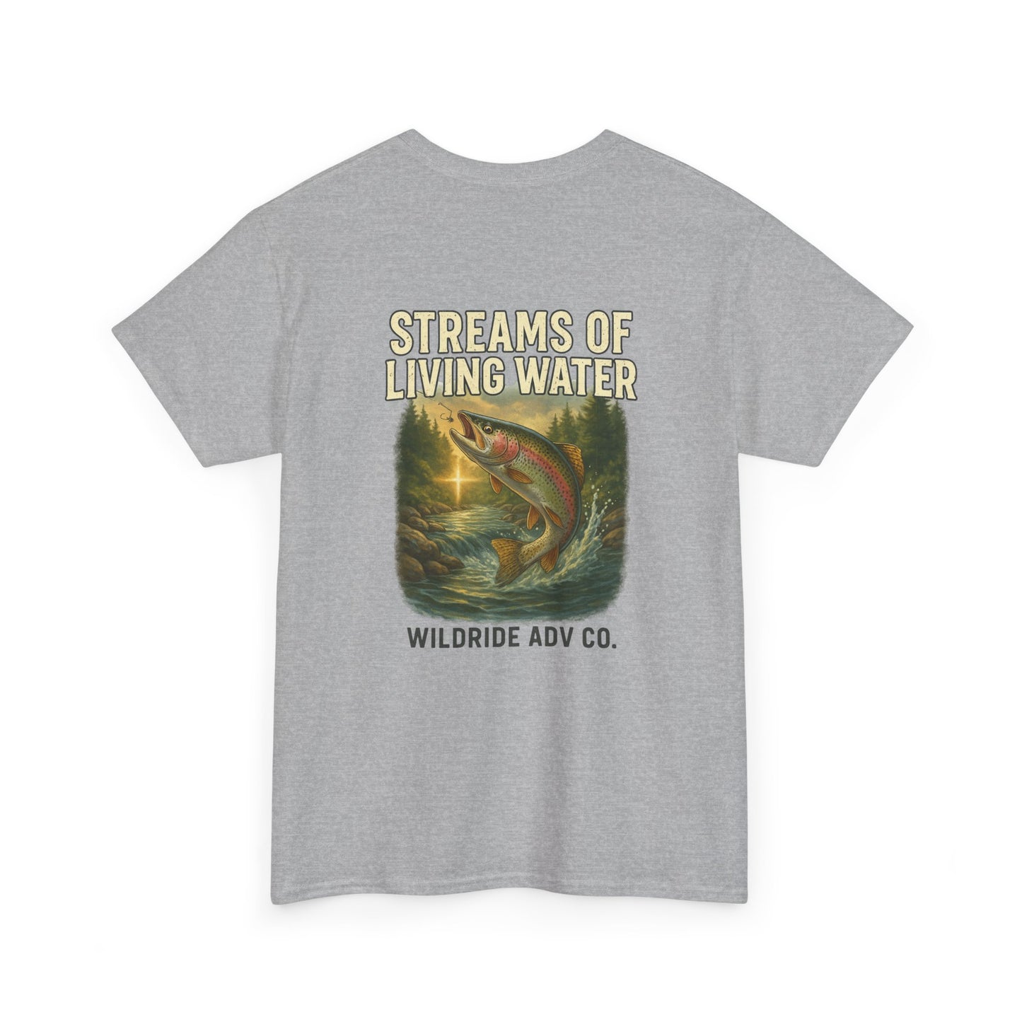 Vintage Outdoor Fishing Tee - Streams of Living Water
