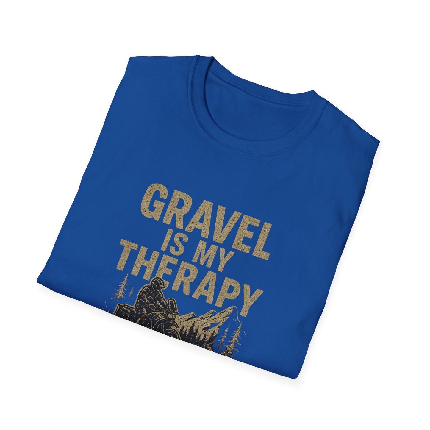 Gravel Is My Therapy Softstyle T-Shirt.
