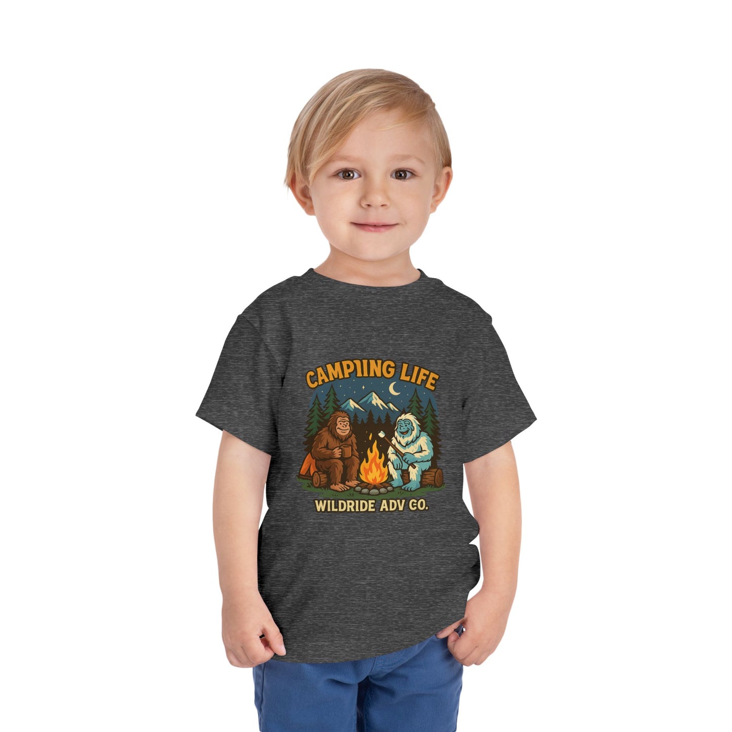 Camping Life Toddler Short Sleeve Tee