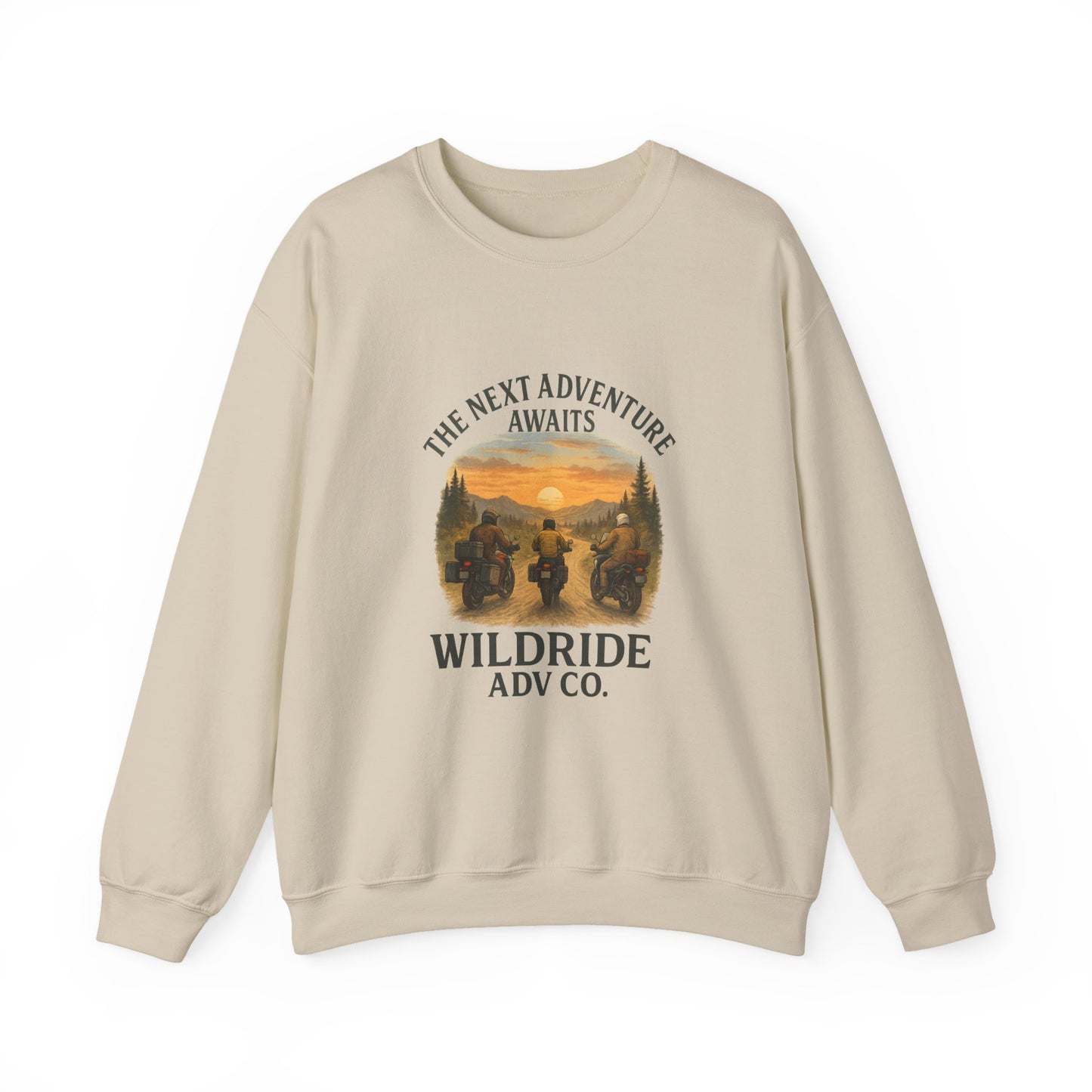 The Next Adventure Awaits Crewneck Sweatshirt
