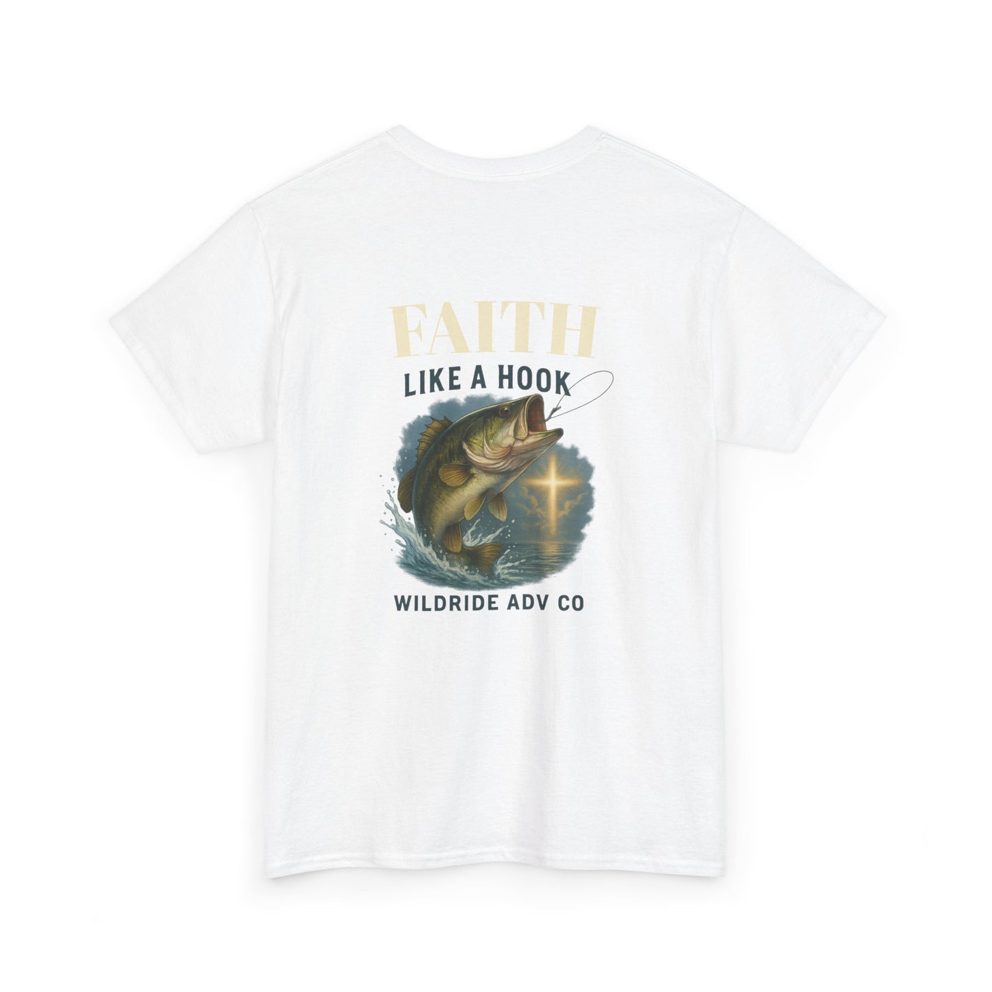 Faith Like a Hook - Bass Fishing Tee,