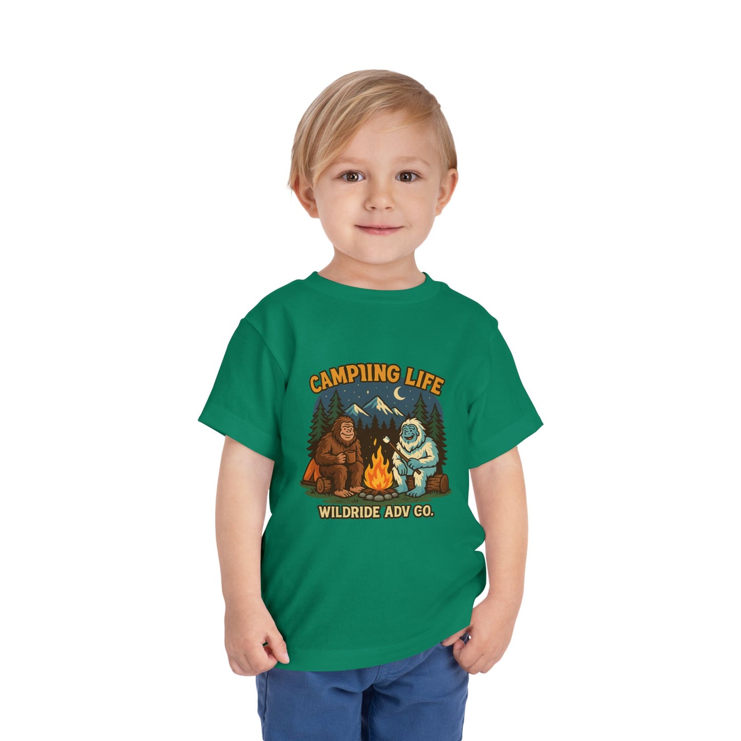Camping Life Toddler Short Sleeve Tee
