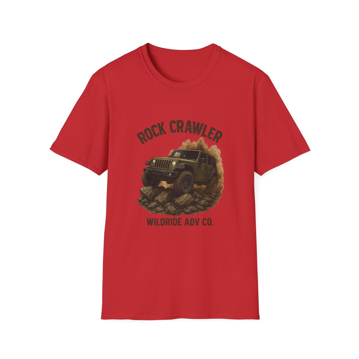 T-Shirt - Rock Crawler Jeep Design - WildRide ADV Co