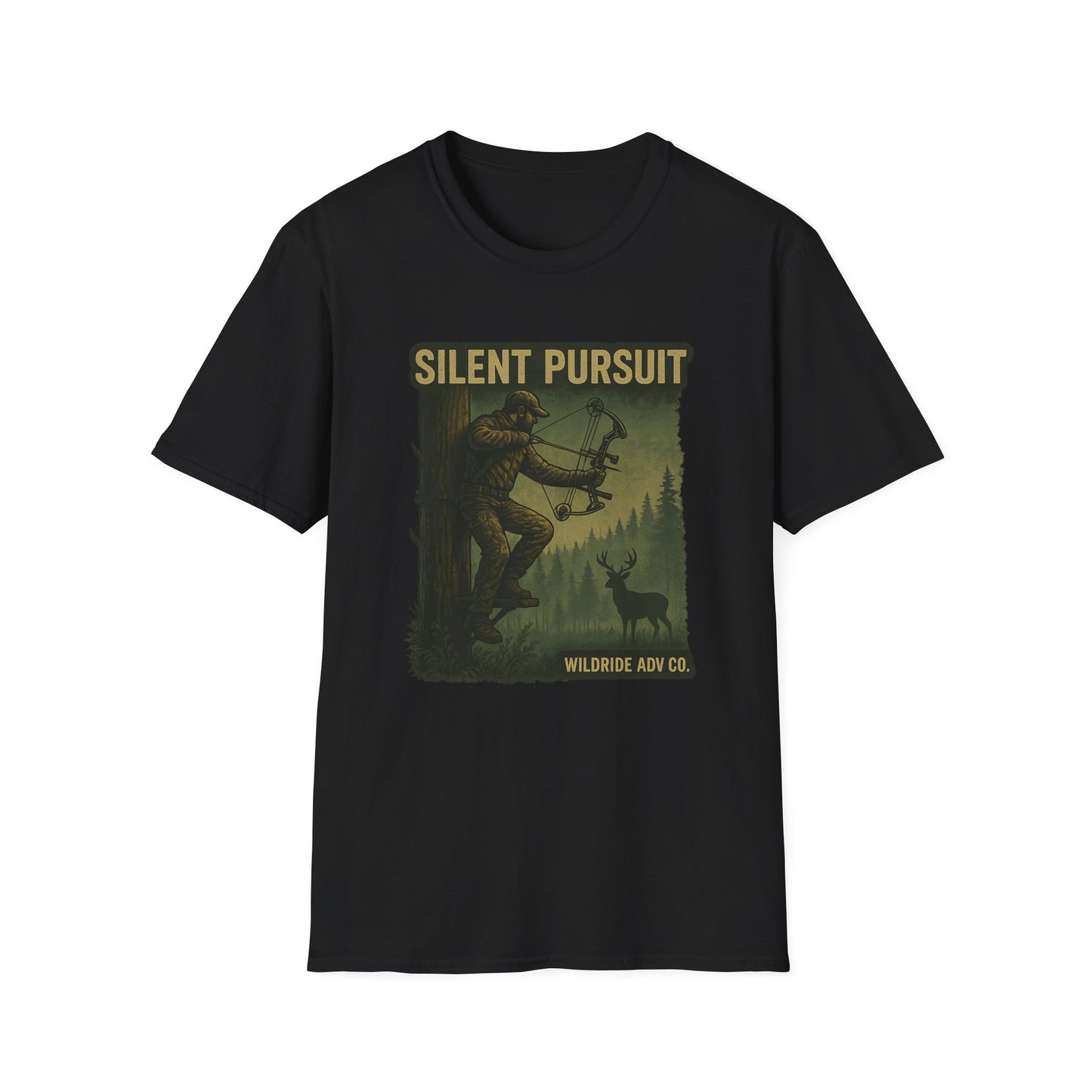Silent Pursuit - Bow Hunting Graphic Tee