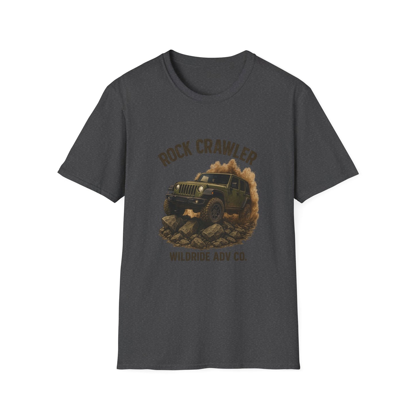 T-Shirt - Rock Crawler Jeep Design - WildRide ADV Co