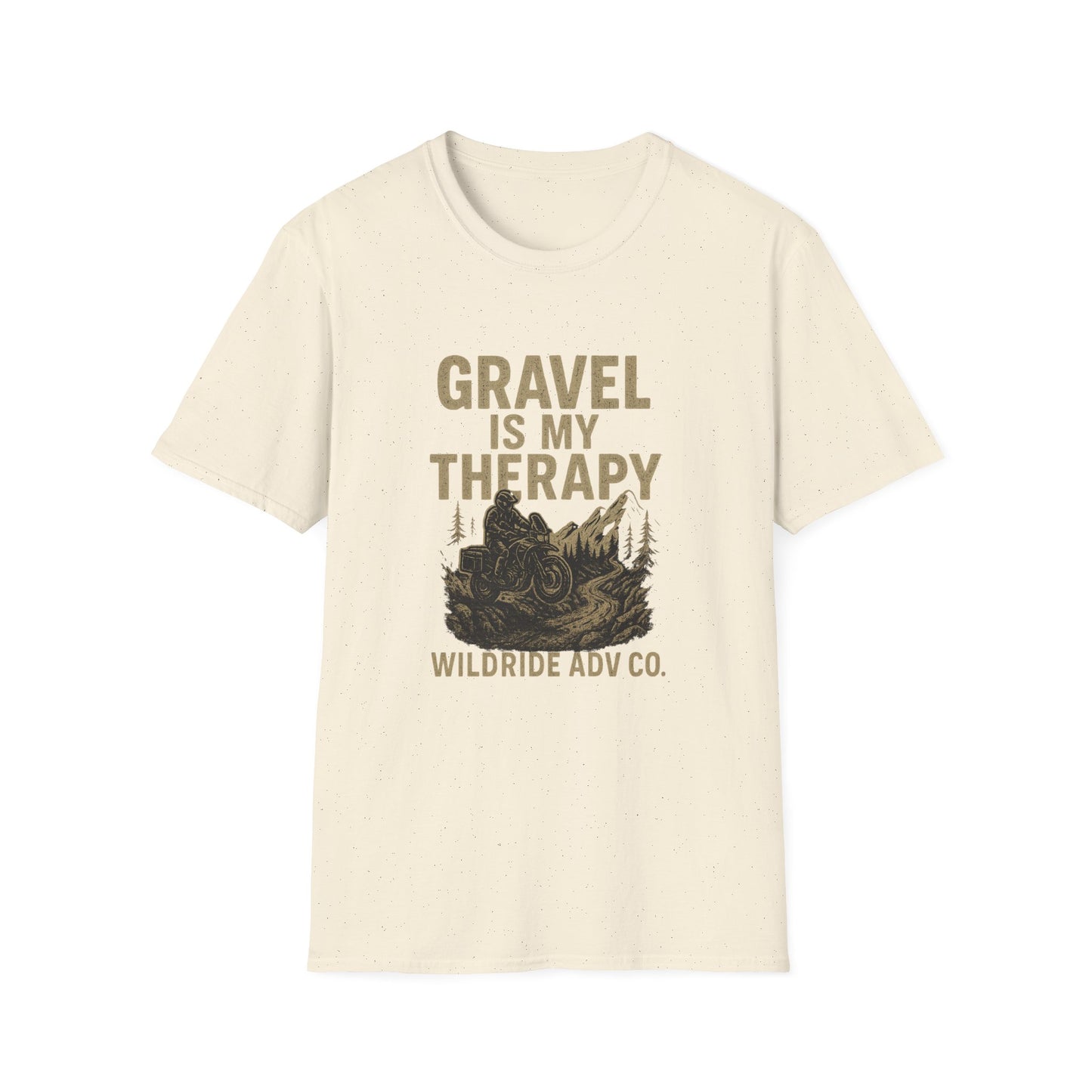 Gravel Is My Therapy Softstyle T-Shirt.