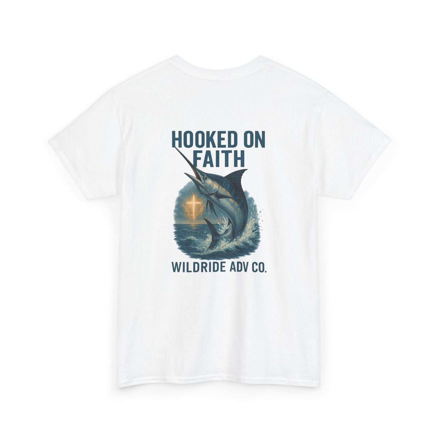Hooked on Faith Marlin Fishing Tee