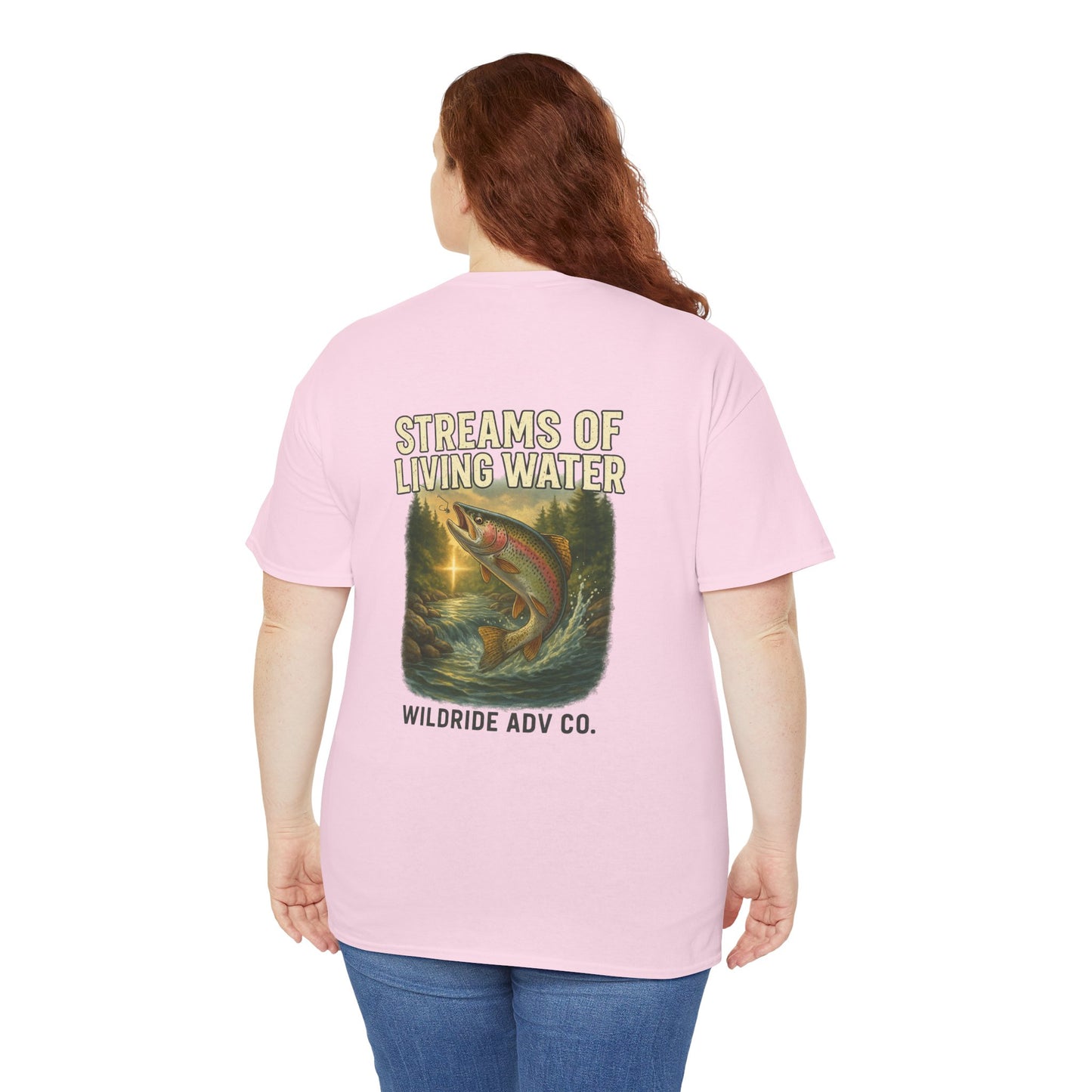 Vintage Outdoor Fishing Tee - Streams of Living Water