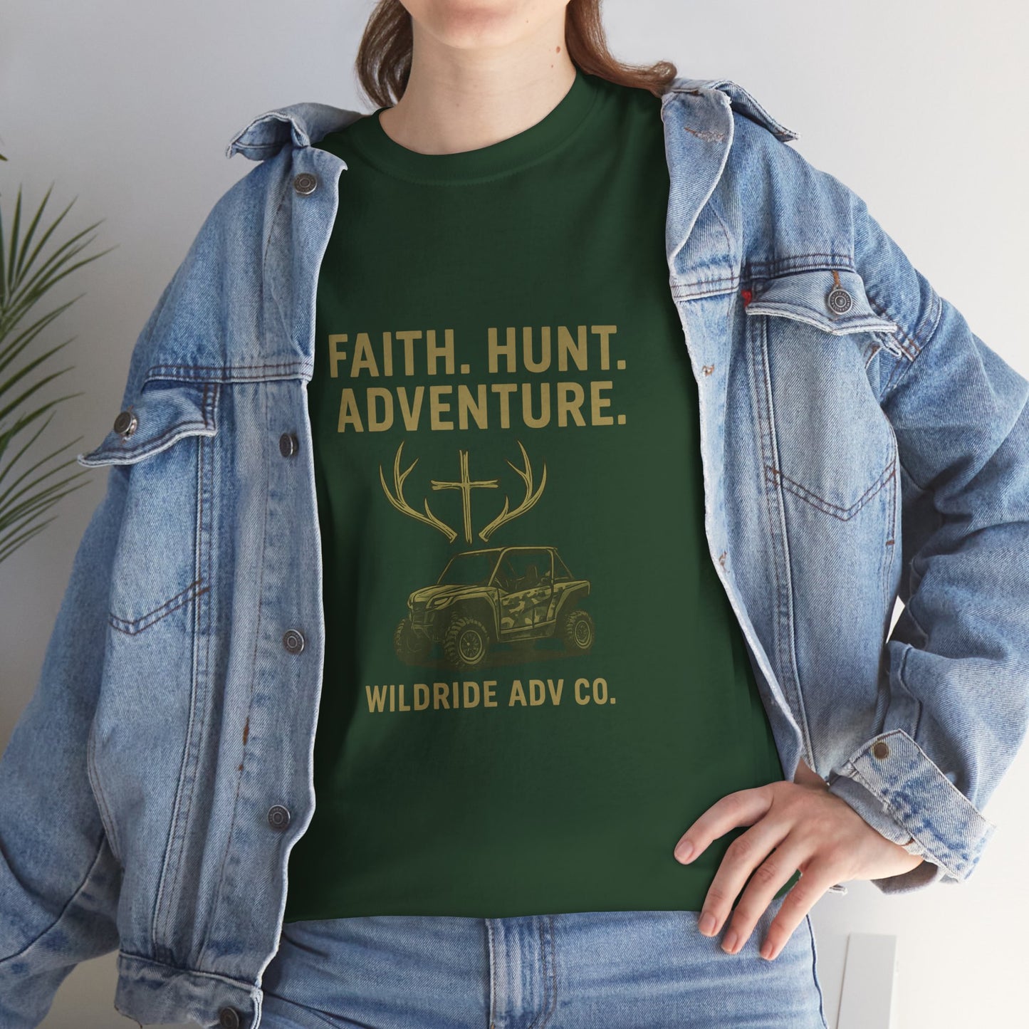 Faith. Hunt. Adventure. UTV Graphic Tee