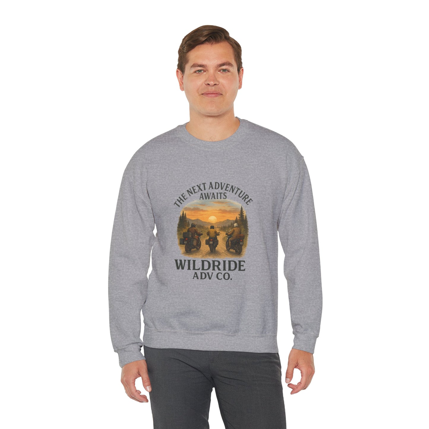 The Next Adventure Awaits Crewneck Sweatshirt
