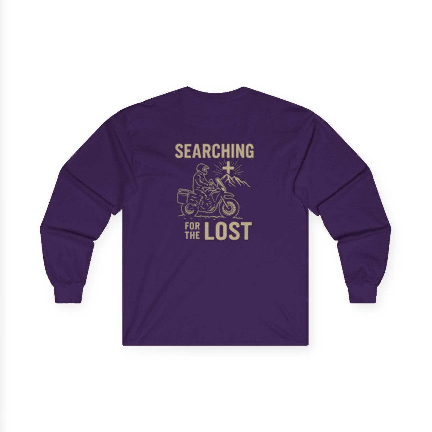 Searching for The Lost Adventure Motorcycle Faith Tee