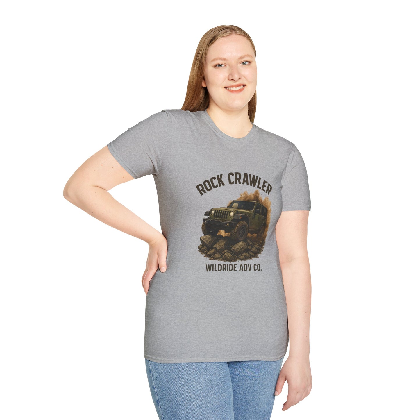T-Shirt - Rock Crawler Jeep Design - WildRide ADV Co