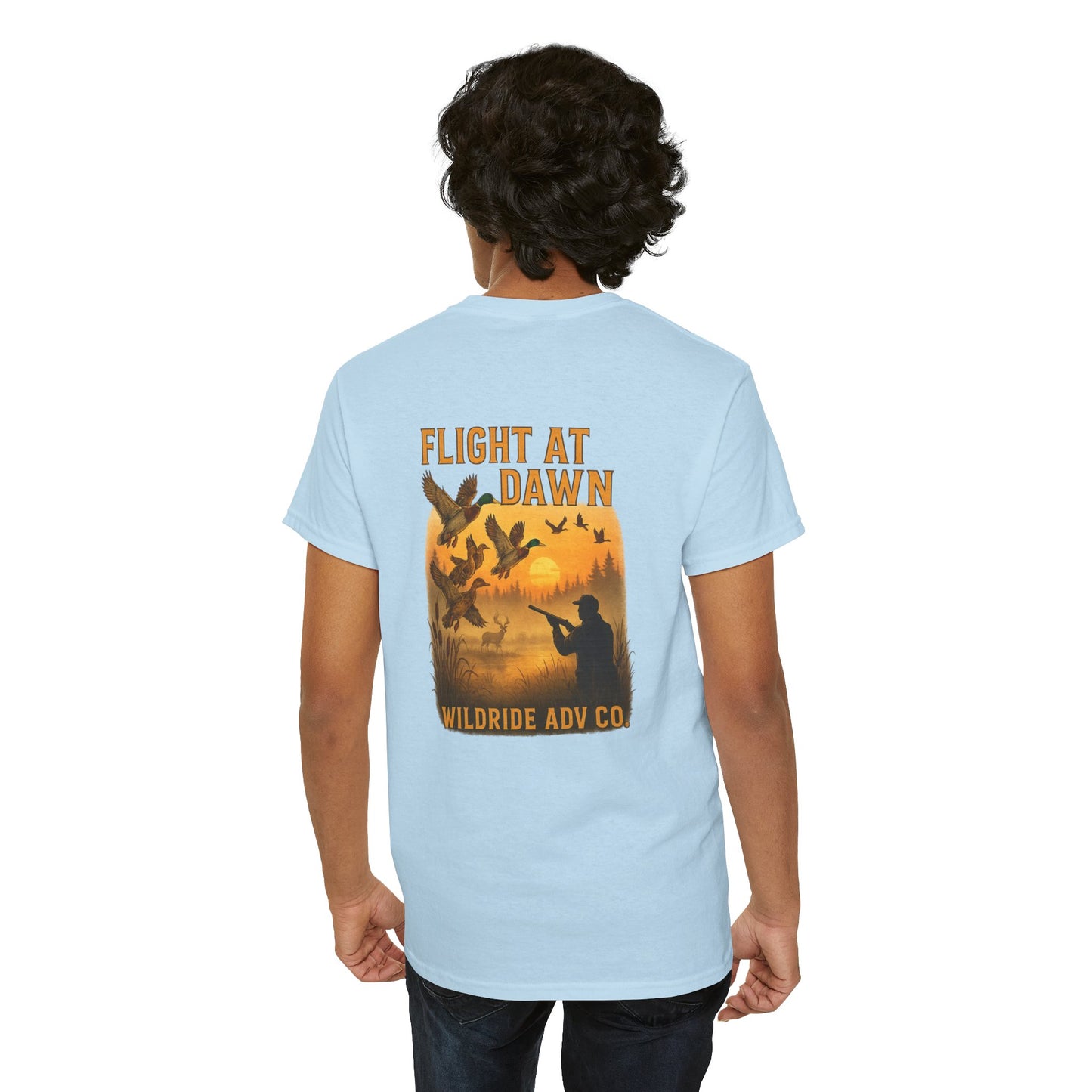 Flight at Dawn, Duck Hunters Graphic Tee