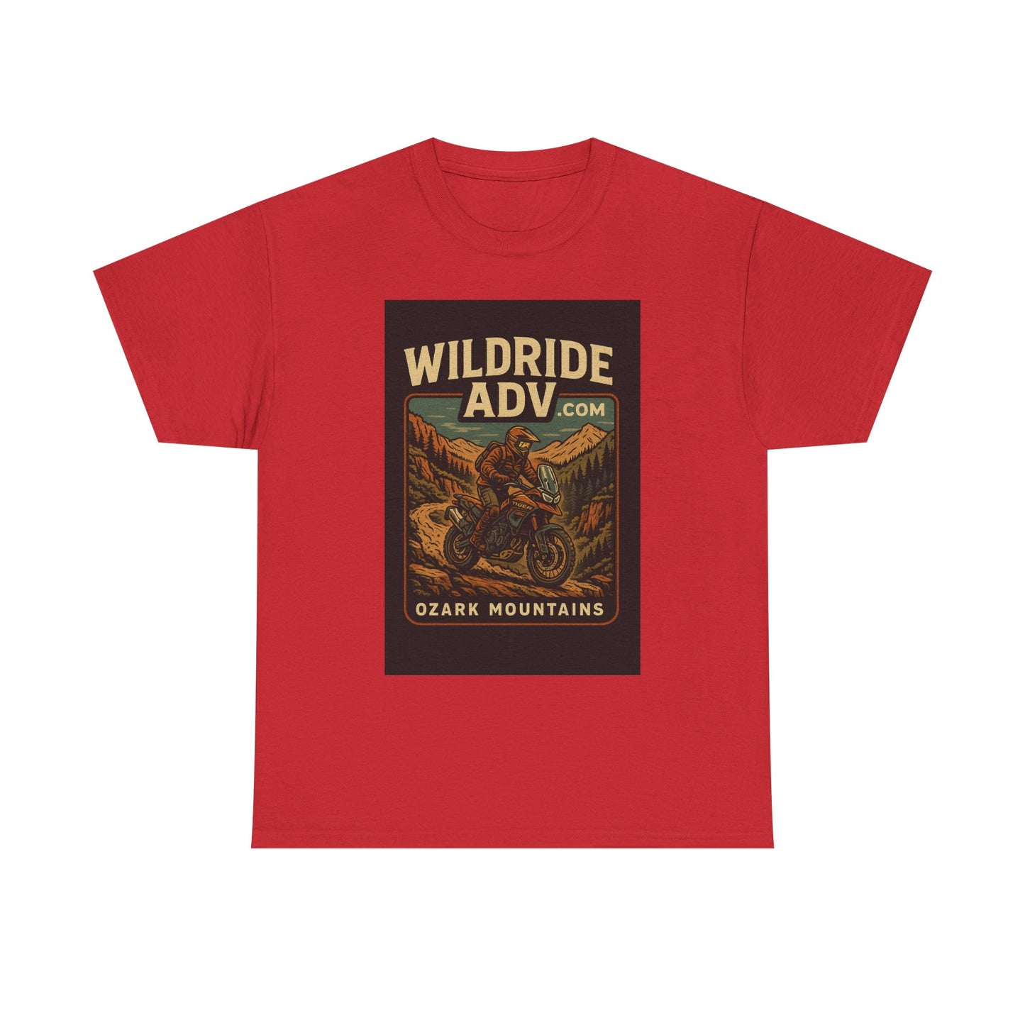 Vintage Adventure Tee - Wildride ADV Ozark Mountains, Limited Edition