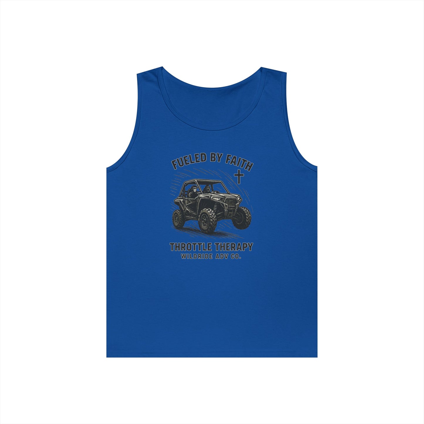 Tank Top - Fueled by Faith, Off-Roading Enthusiasts