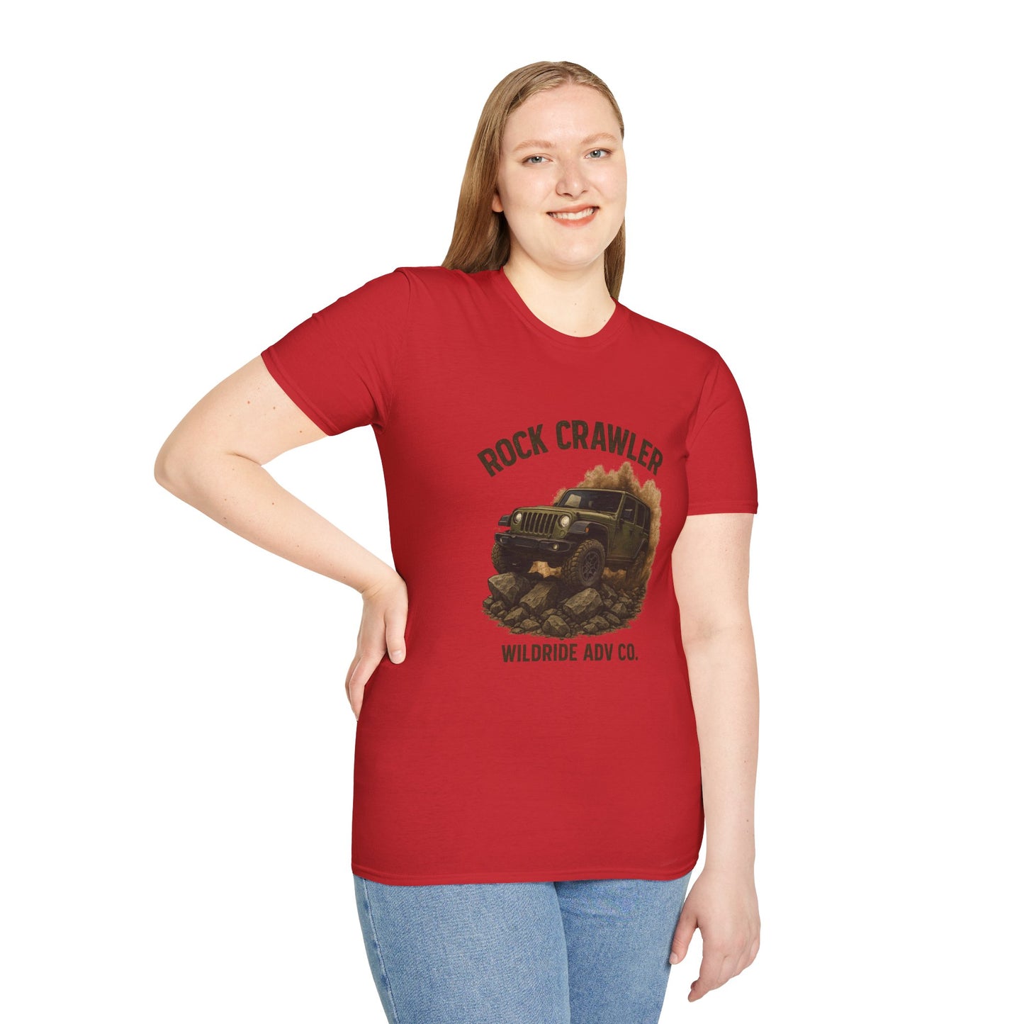 T-Shirt - Rock Crawler Jeep Design - WildRide ADV Co