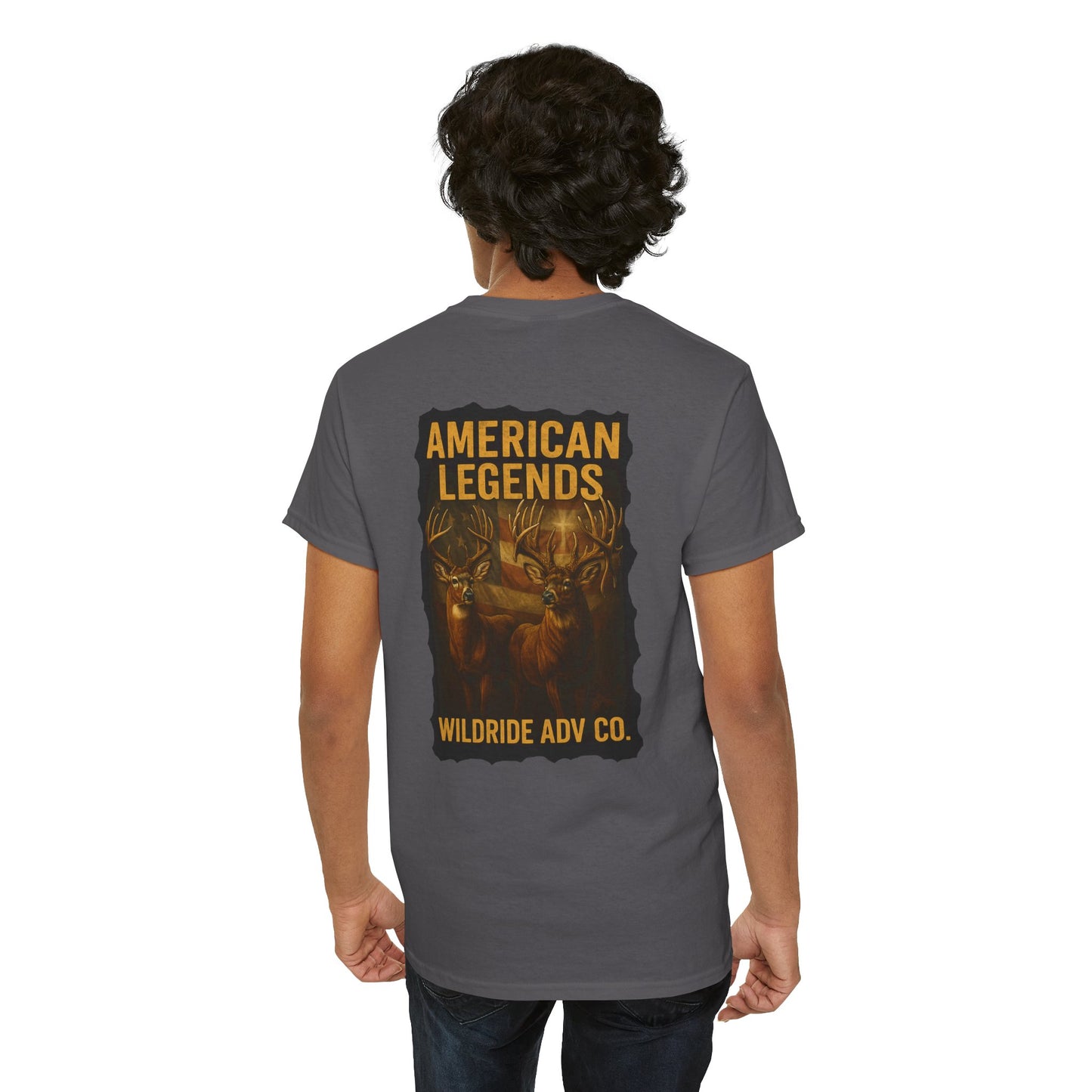 American Legends (Deer), Vintage Graphic Tee