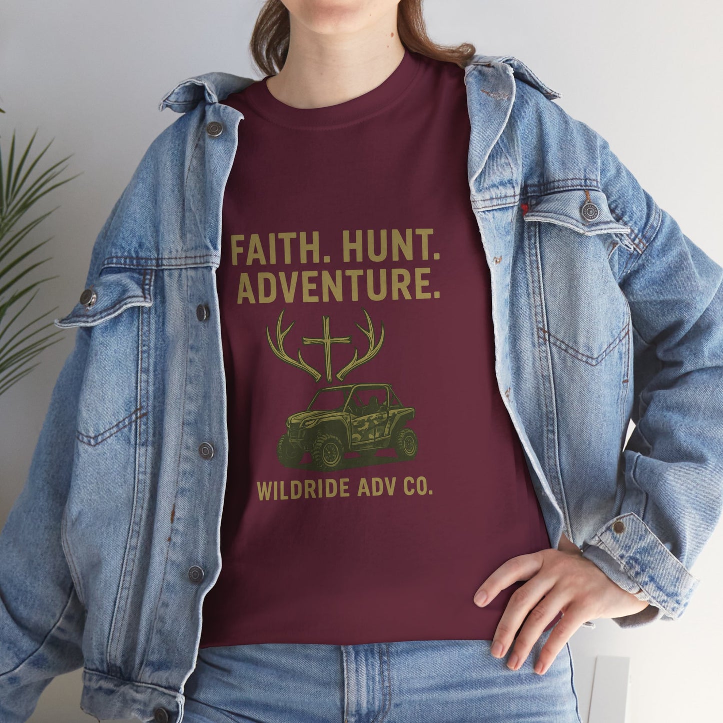Faith. Hunt. Adventure. UTV Graphic Tee