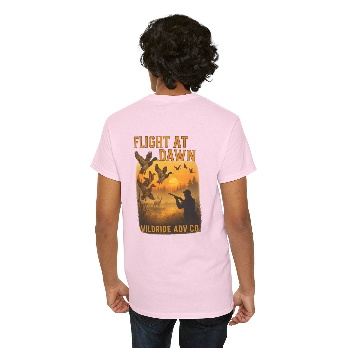 Flight at Dawn, Duck Hunters Graphic Tee