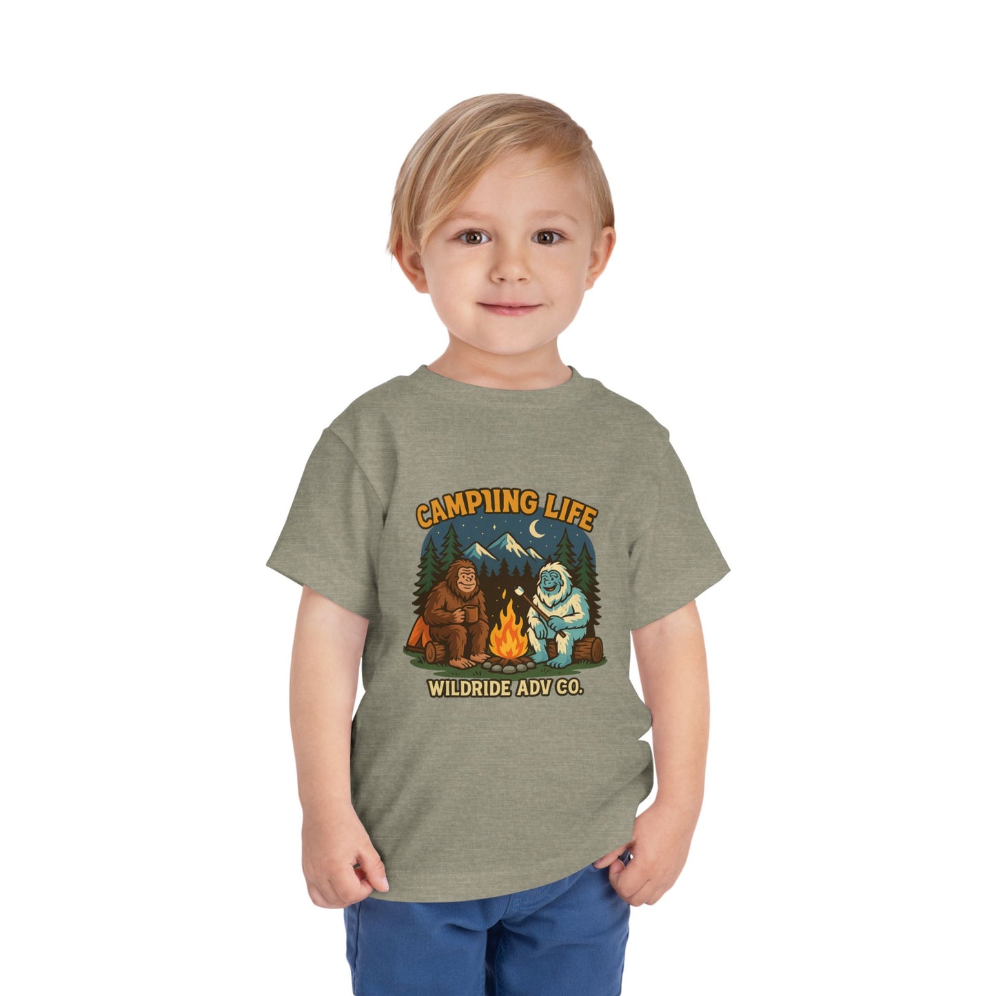 Camping Life Toddler Short Sleeve Tee