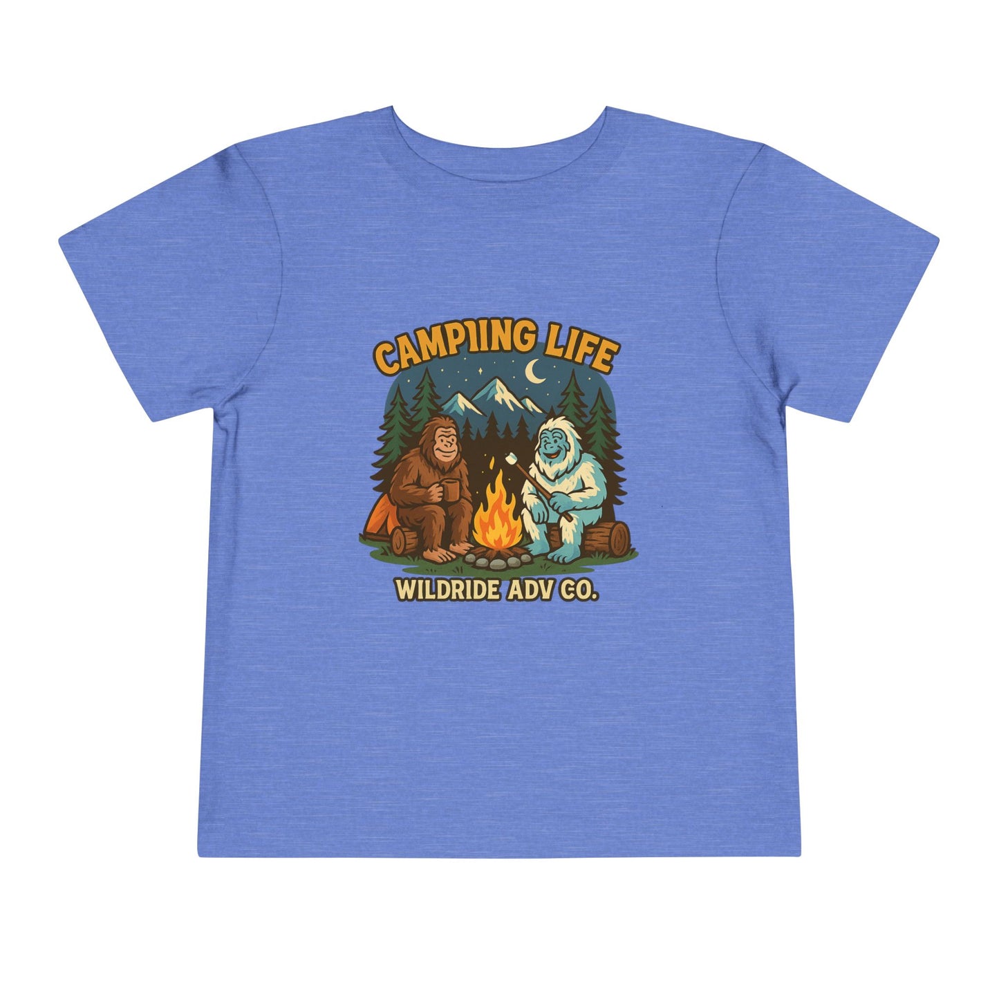 Camping Life Toddler Short Sleeve Tee