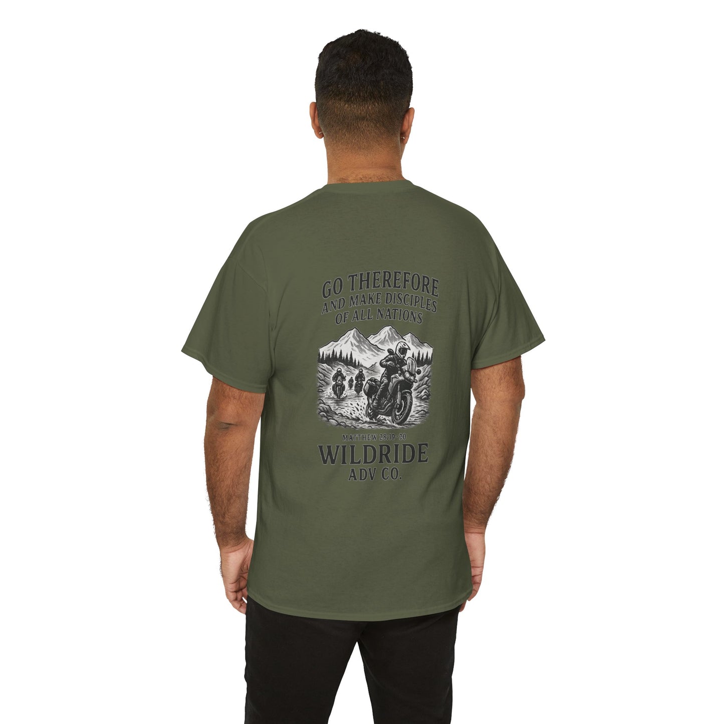 Go and Make Disciples, Motivational Christian Tee